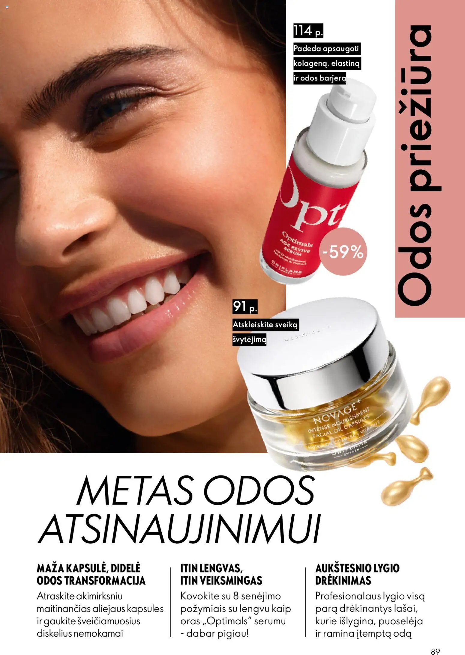 Oriflame katalogas 08 2026
