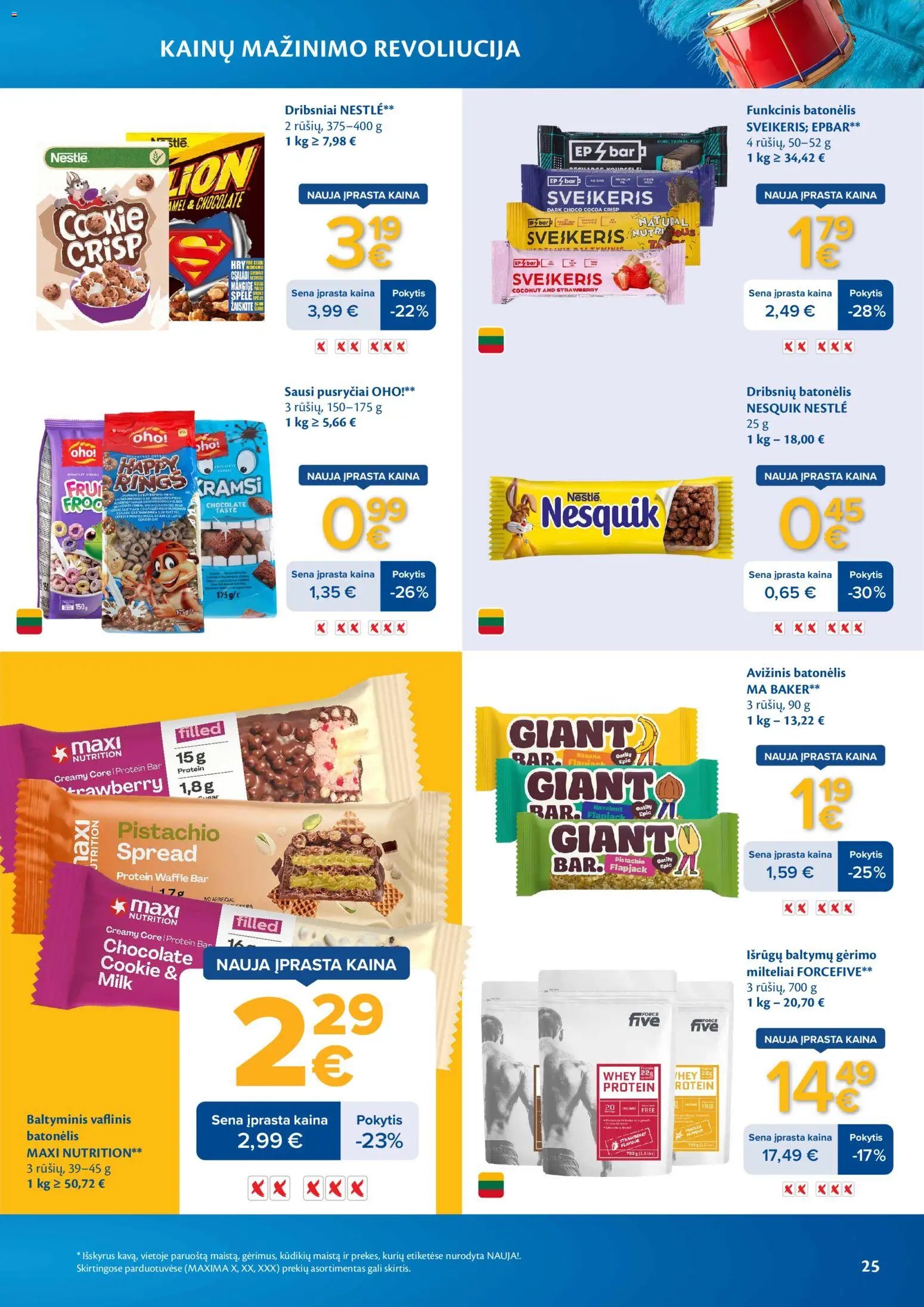 MAXIMA leidinys - Kainų mažinimo revoliucija