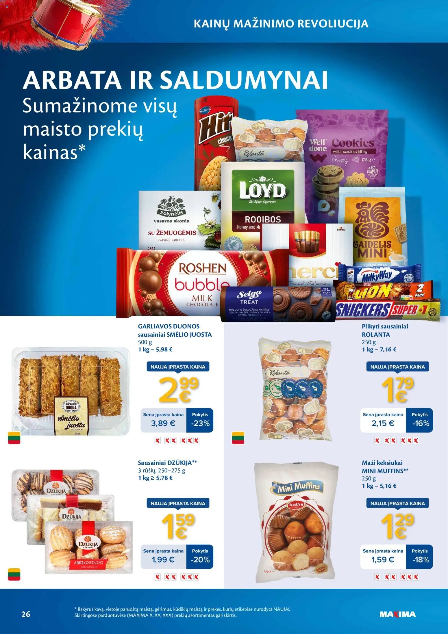 MAXIMA leidinys - Kainų mažinimo revoliucija