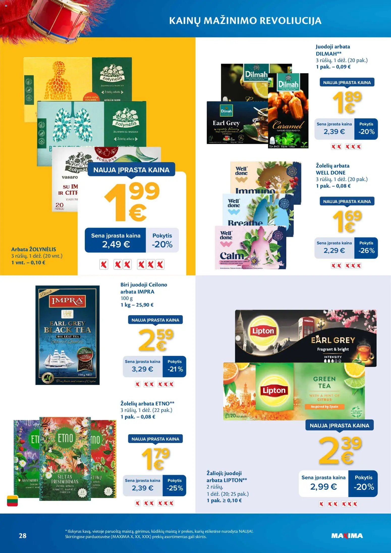 MAXIMA leidinys - Kainų mažinimo revoliucija