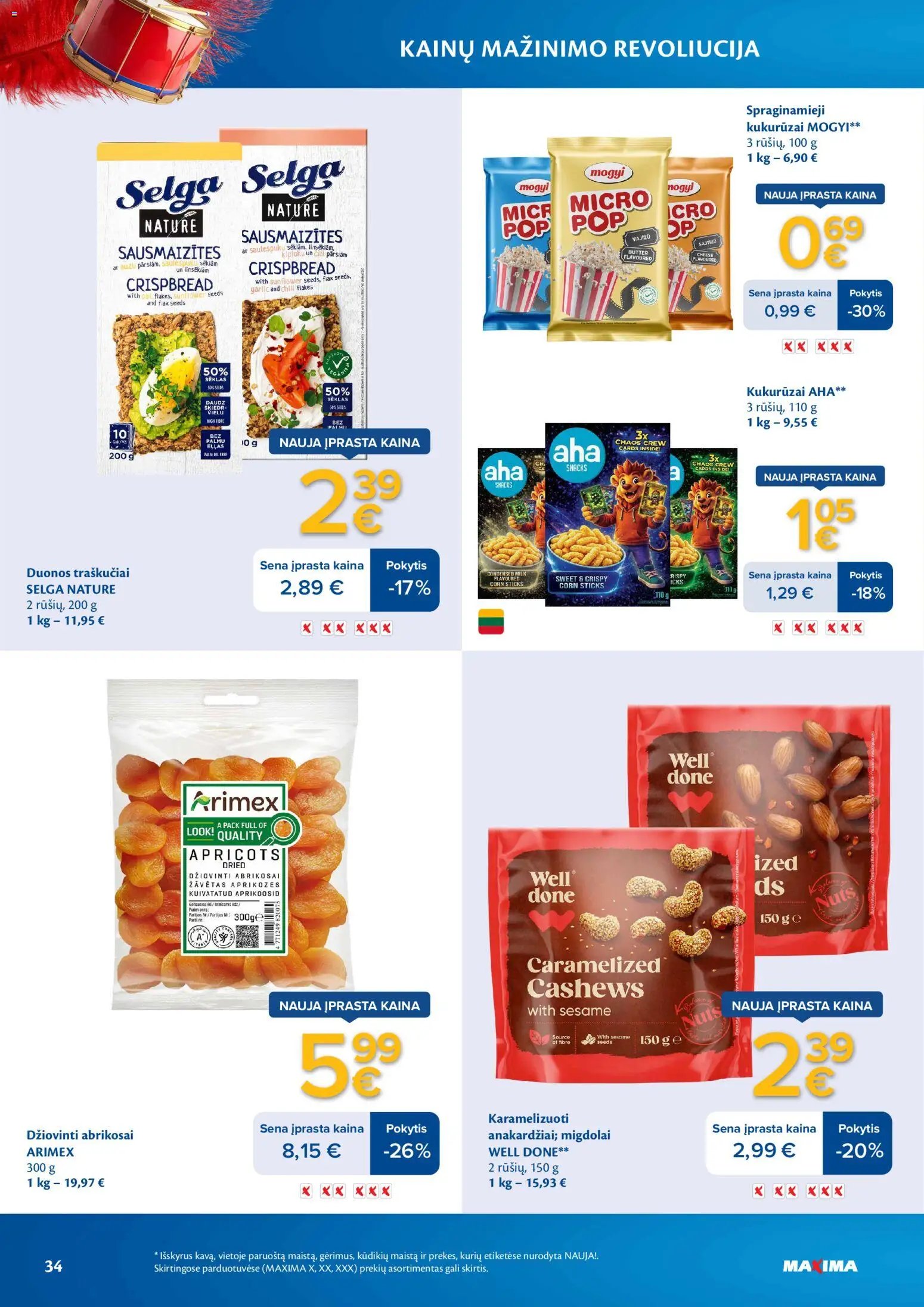 MAXIMA leidinys - Kainų mažinimo revoliucija