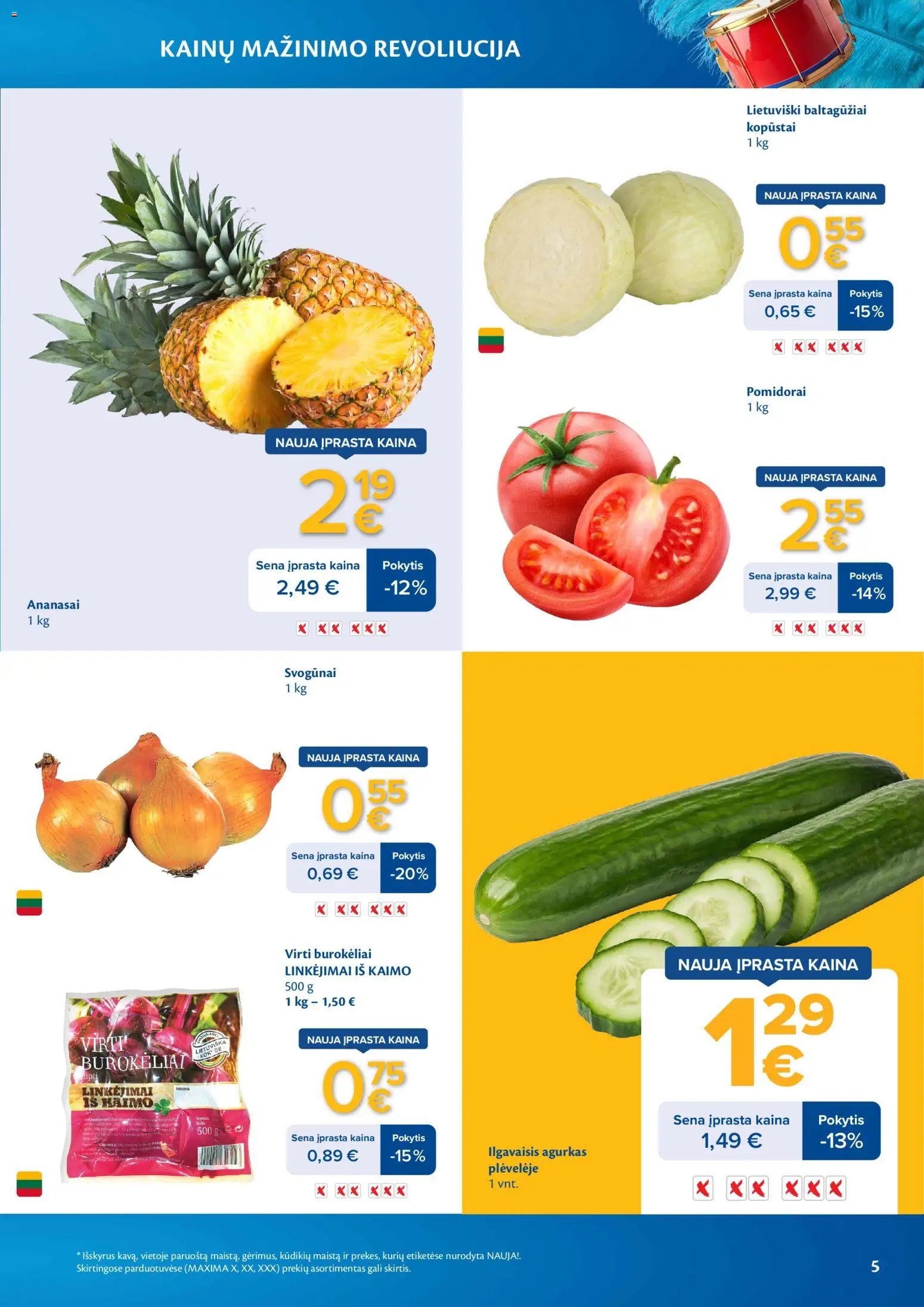 MAXIMA leidinys - Kainų mažinimo revoliucija