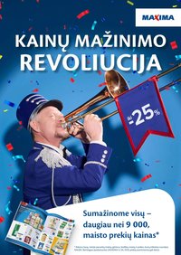 MAXIMA leidinys - Kainų mažinimo revoliucija