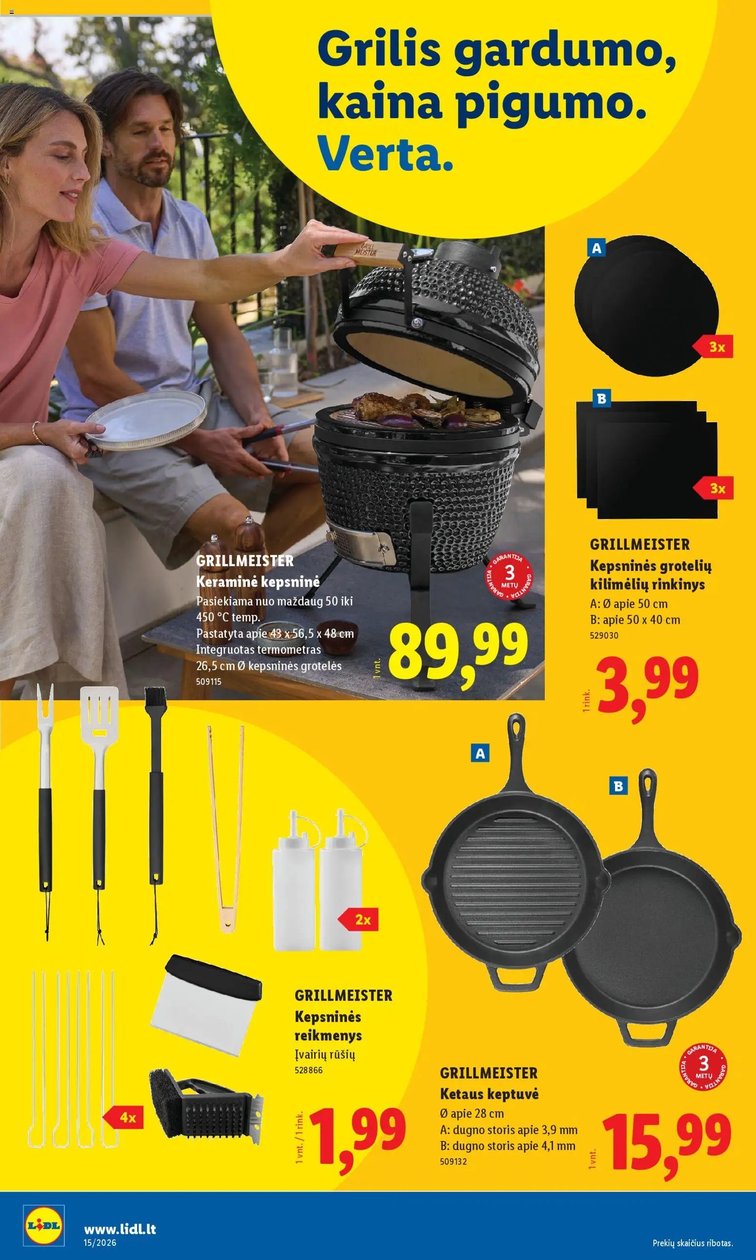 LIDL leidinys - Ne maisto prekių pasiūlymai