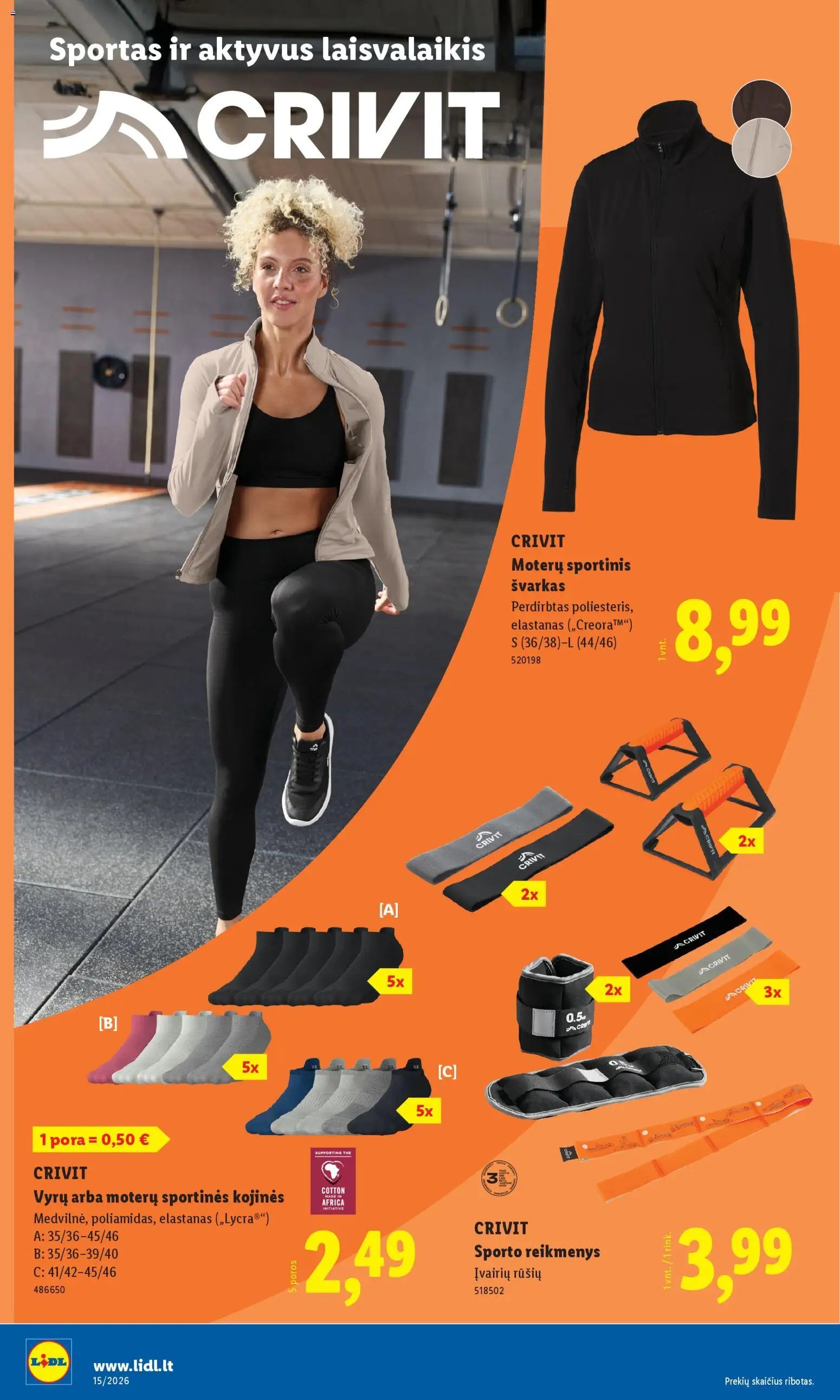 LIDL leidinys - Ne maisto prekių pasiūlymai