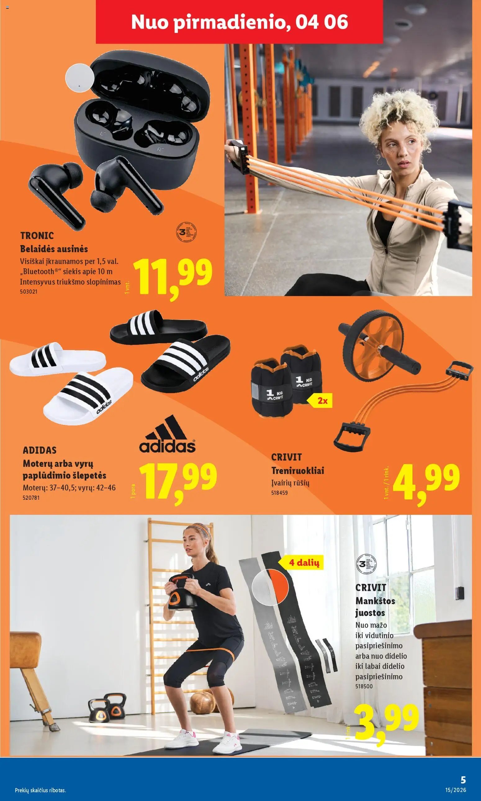 LIDL leidinys - Ne maisto prekių pasiūlymai