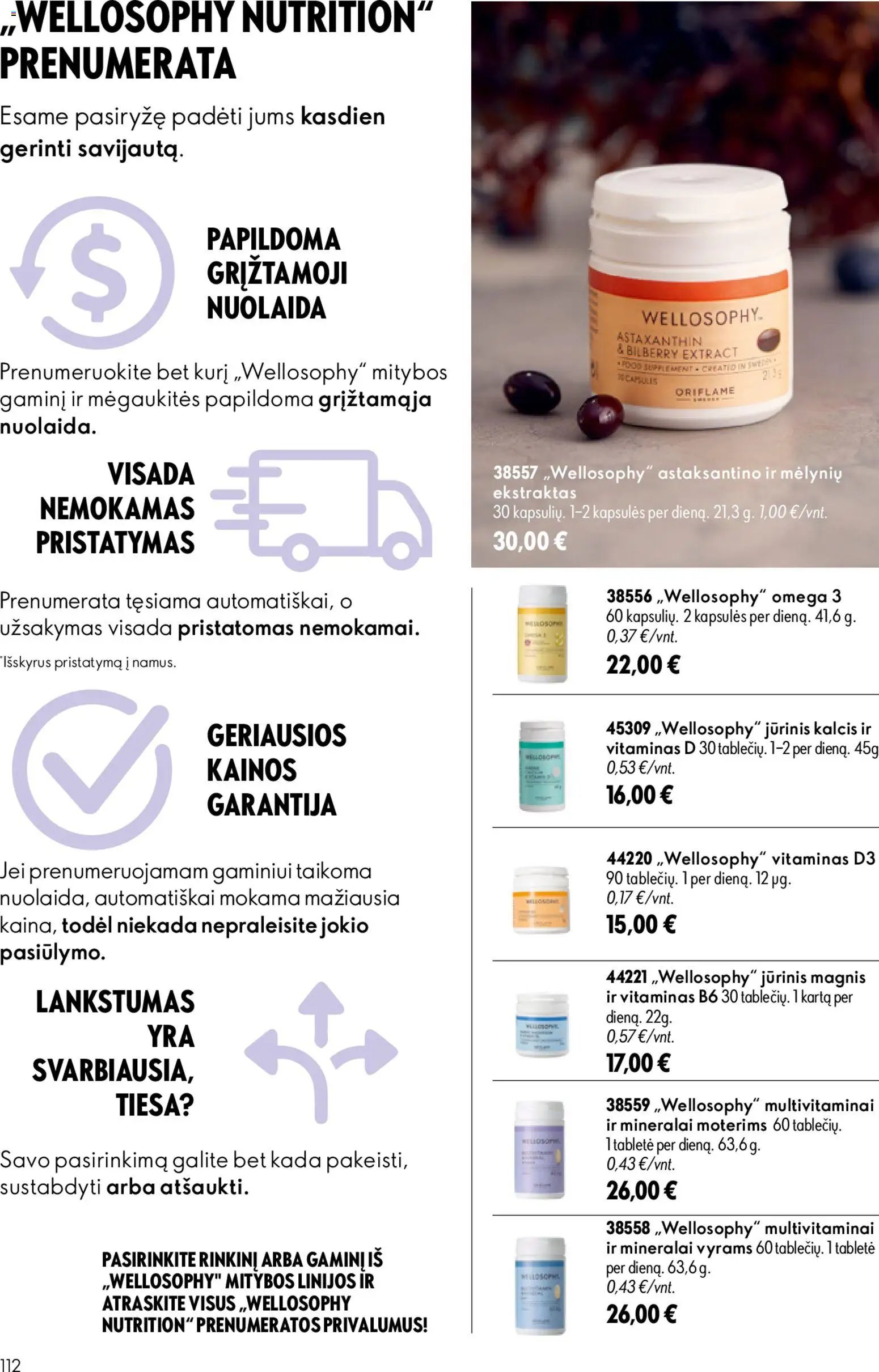Oriflame katalogas 12 2026