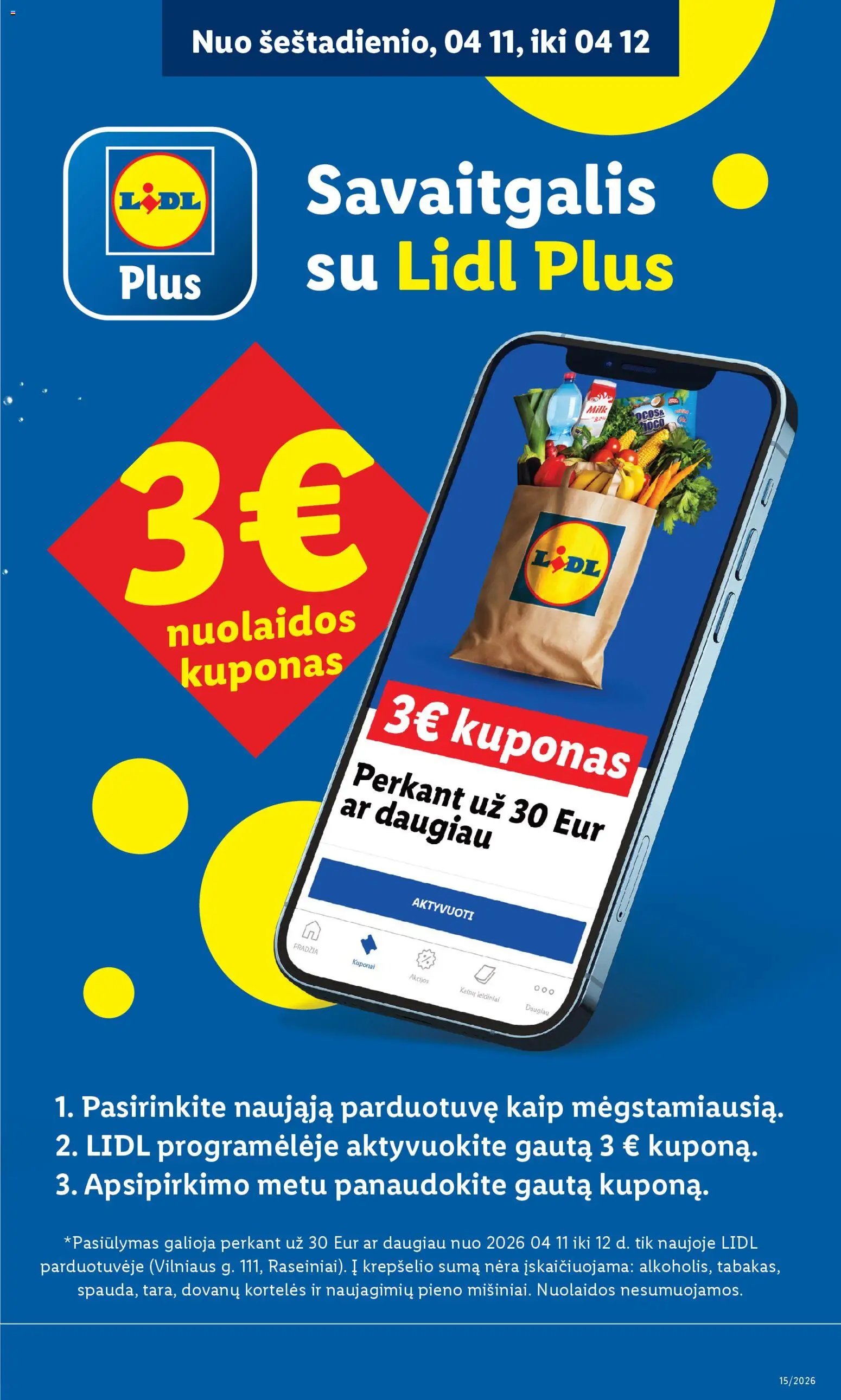 LIDL leidinys - Nauja parduotuvė Raseiniuose