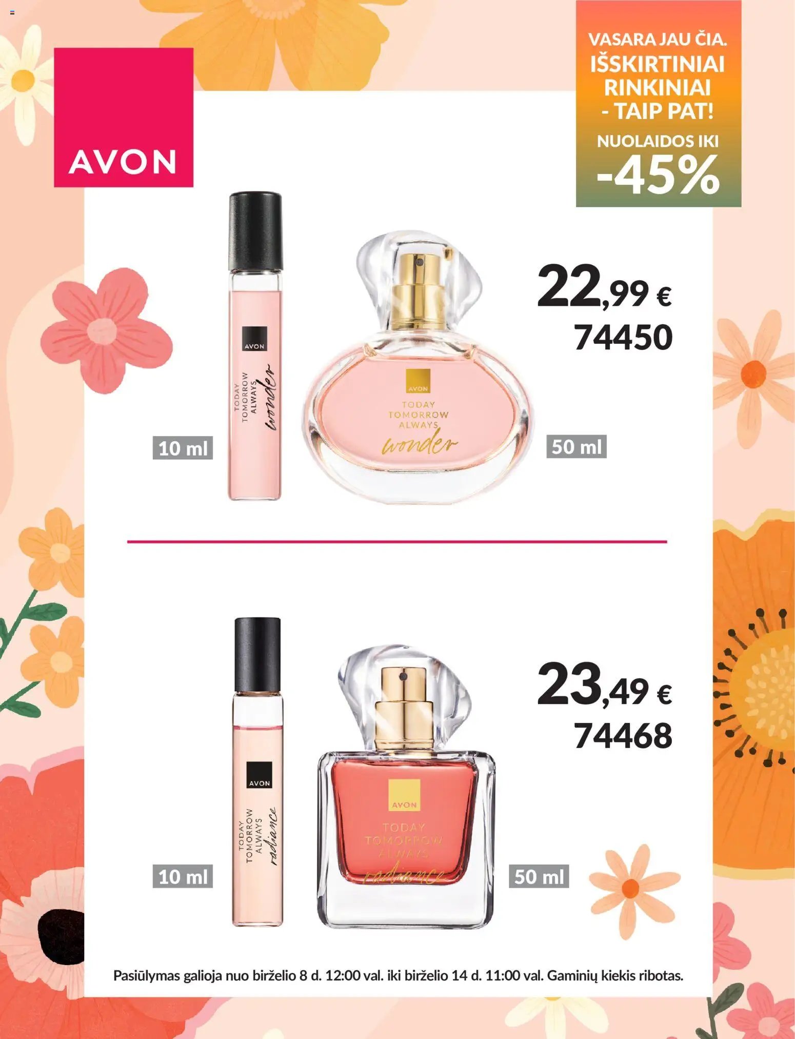 AVON leidinys - Vasara jau čia