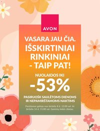 AVON leidinys - Vasara jau čia