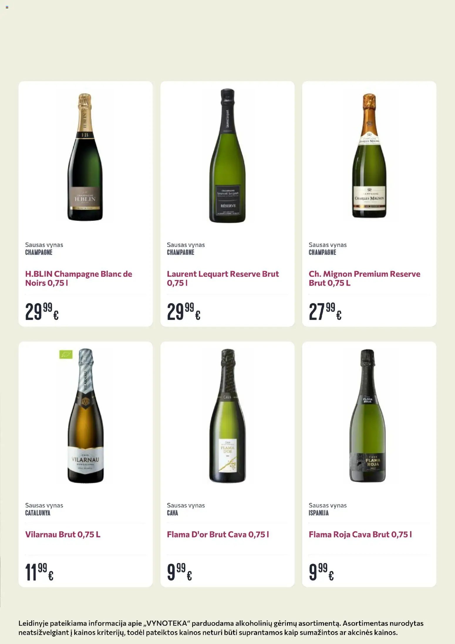 VYNOTEKA leidinys - Gėrimų