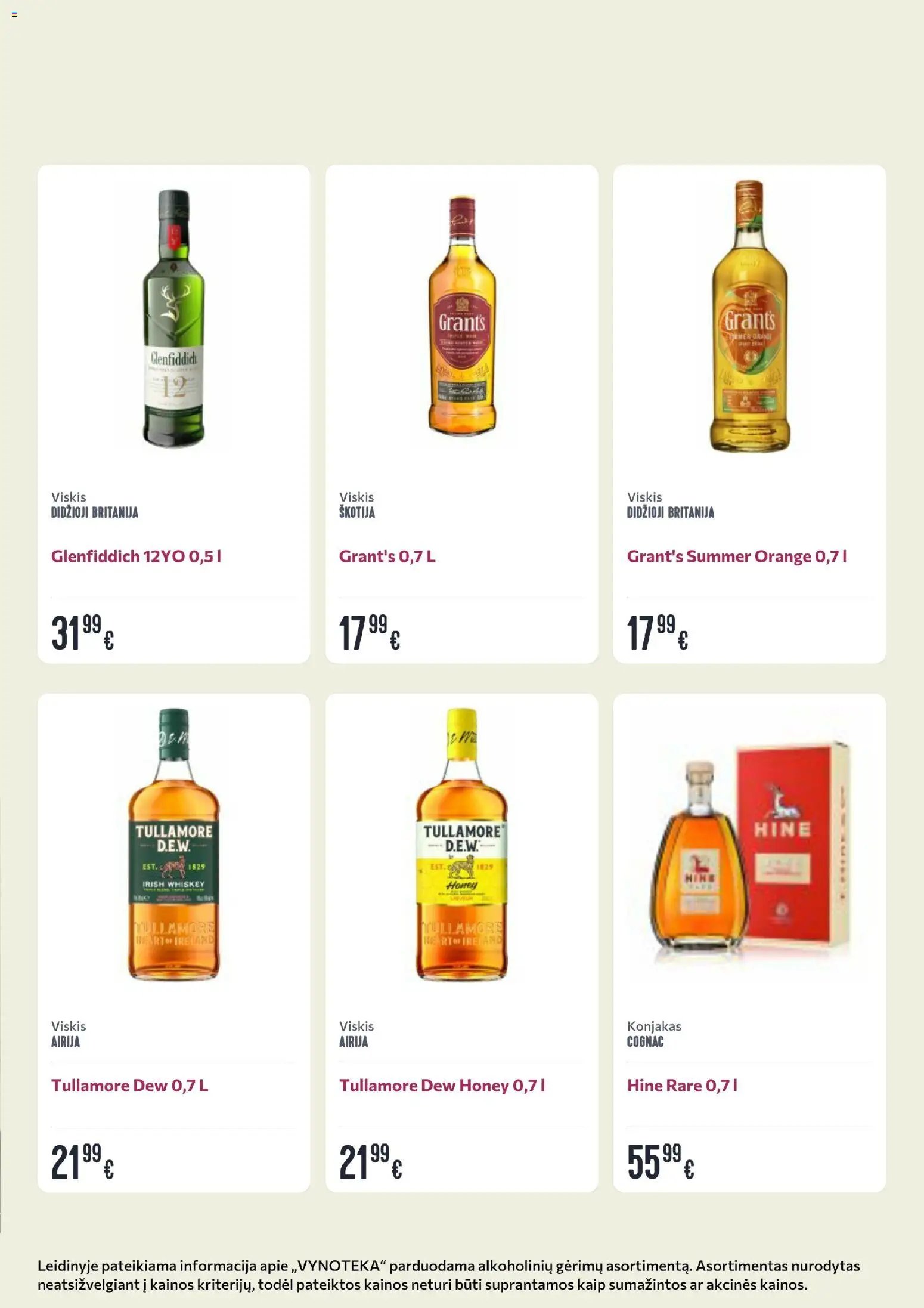 VYNOTEKA leidinys - Gėrimų