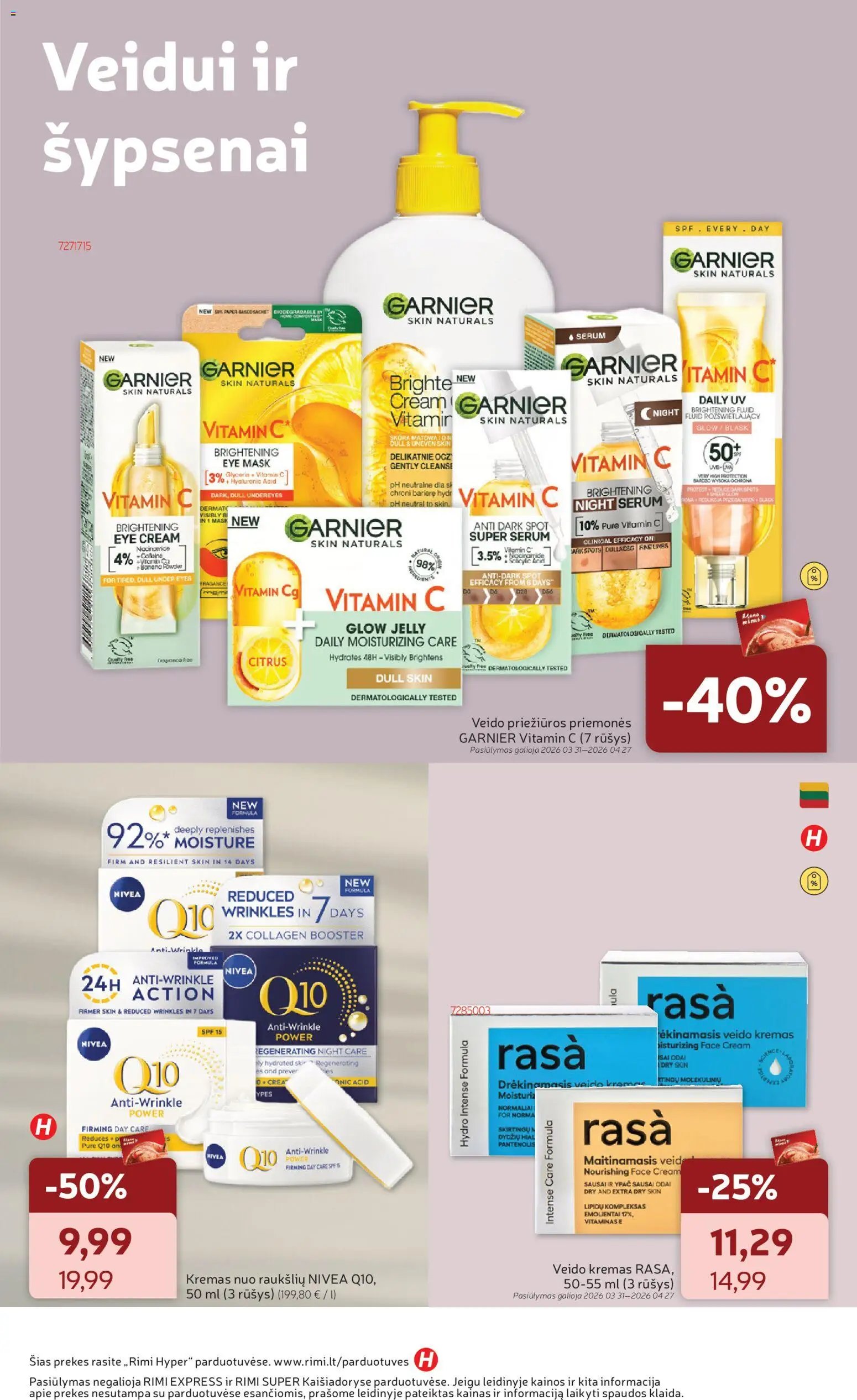 Rimi leidinys - Grožio prekių katalogas