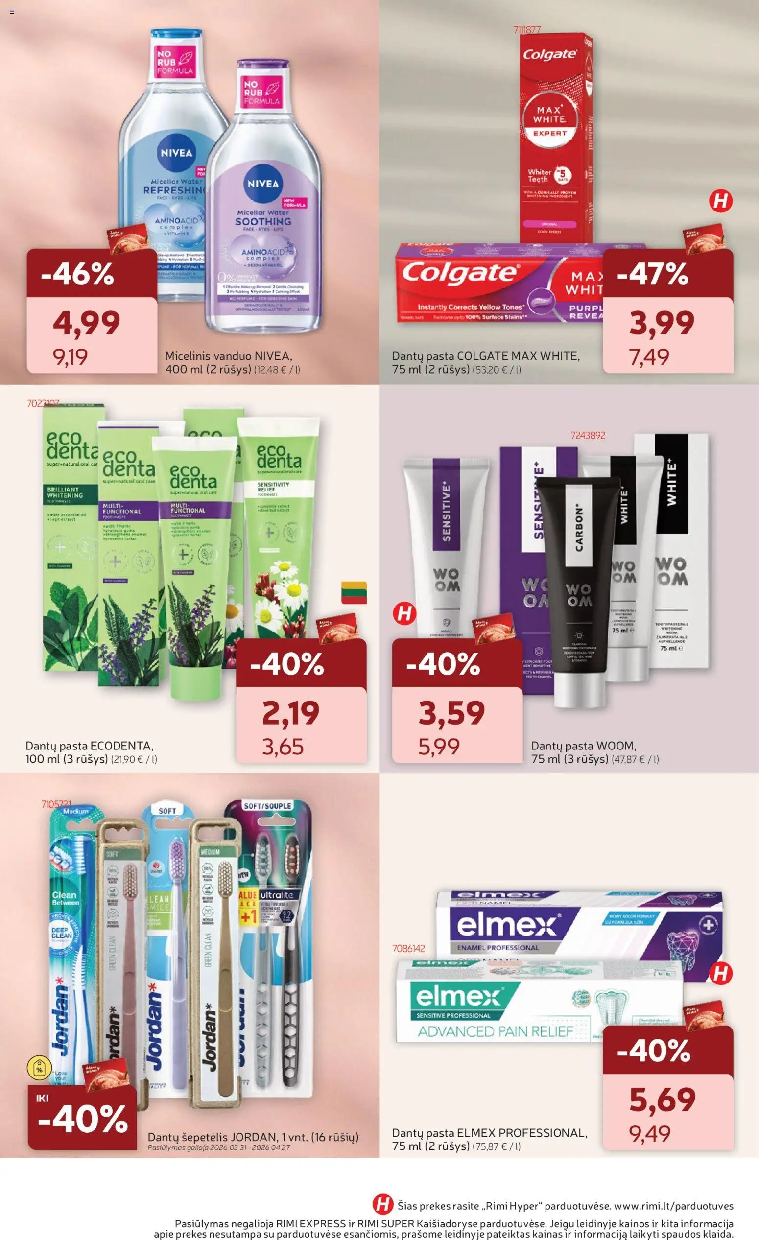 Rimi leidinys - Grožio prekių katalogas