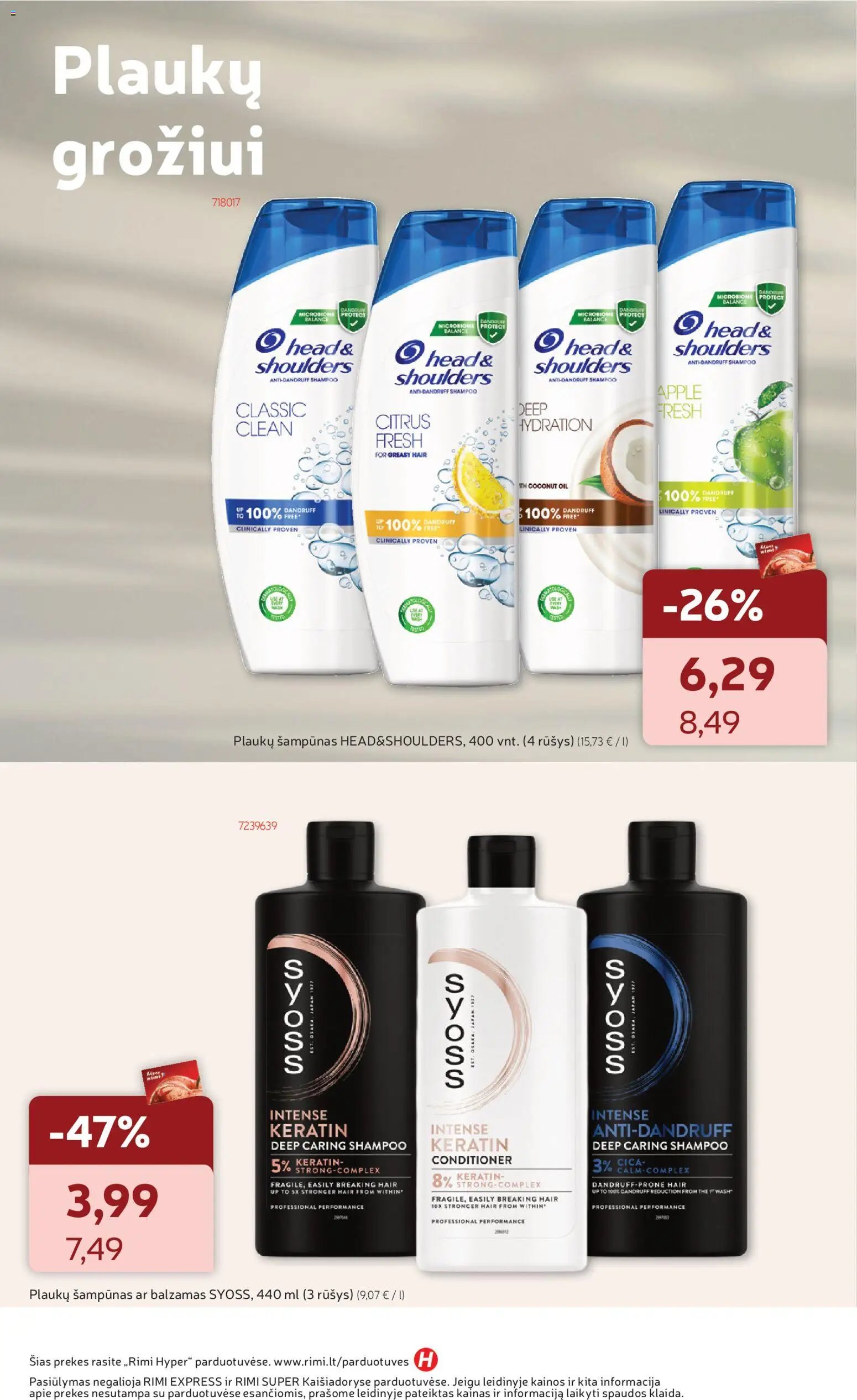 Rimi leidinys - Grožio prekių katalogas