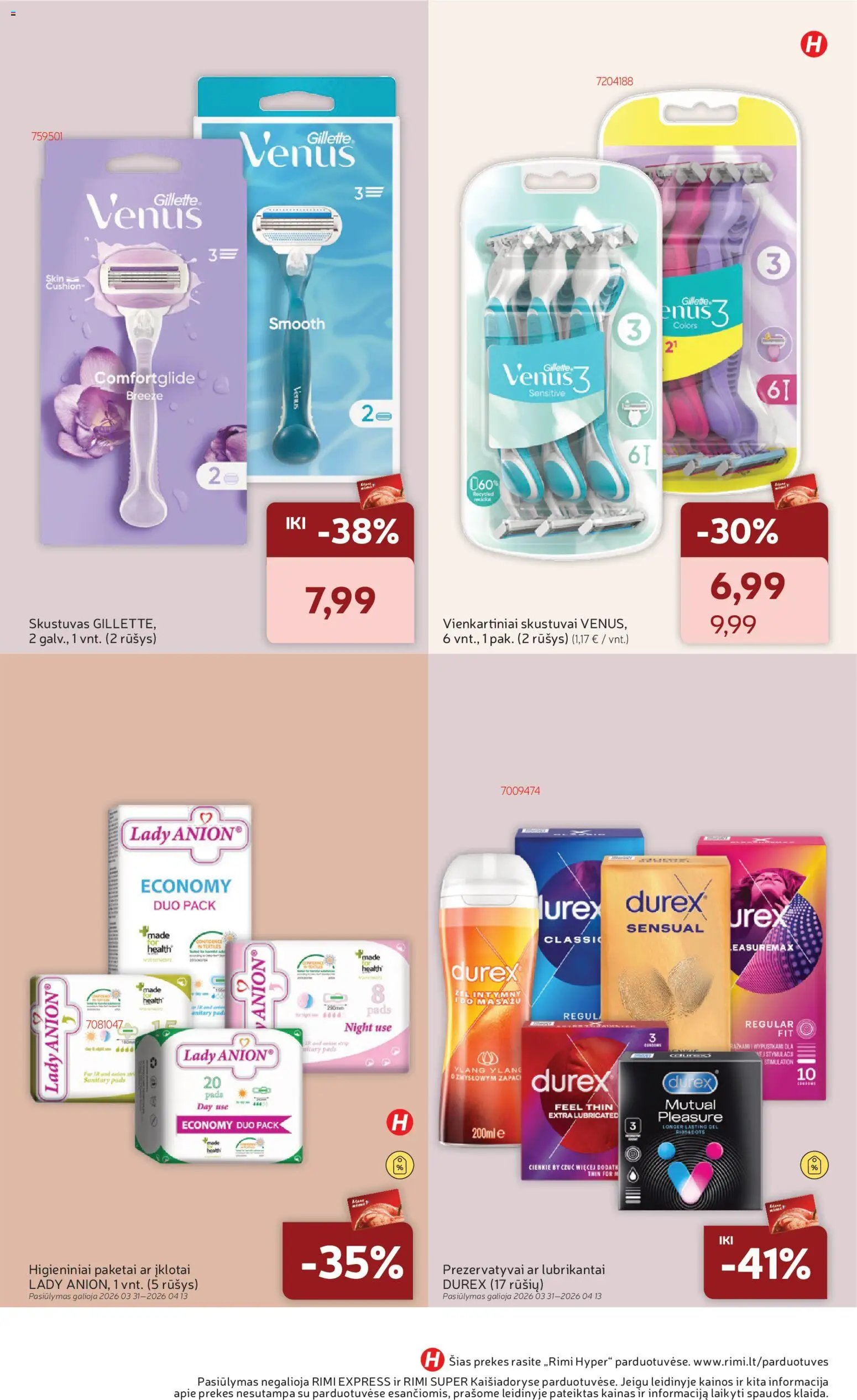 Rimi leidinys - Grožio prekių katalogas