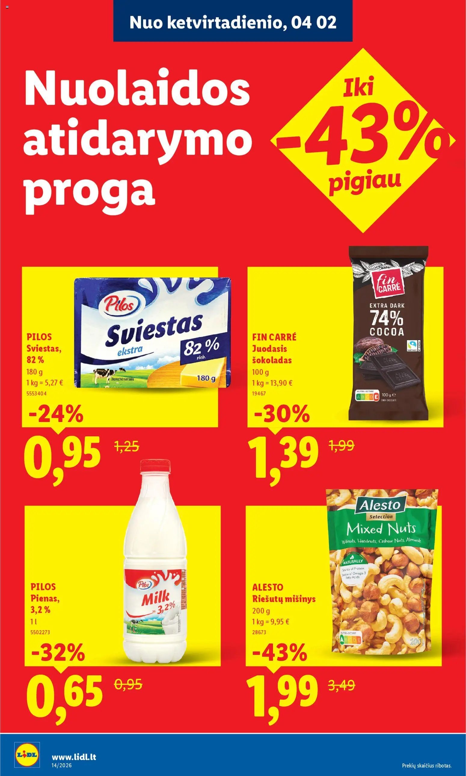 LIDL leidinys - Nauja parduotuvė Raseiniuose