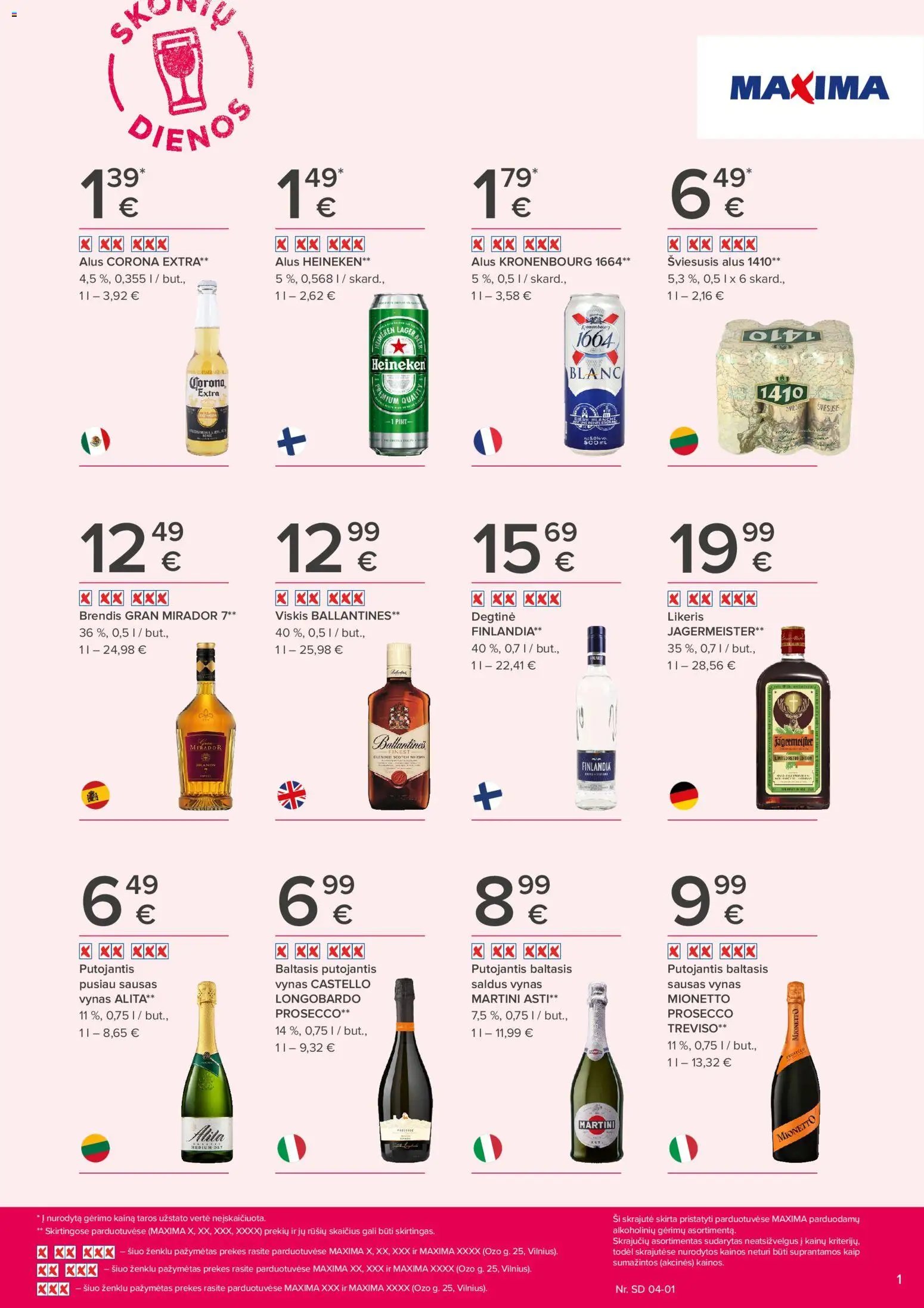 MAXIMA leidinys - Skonių dienos