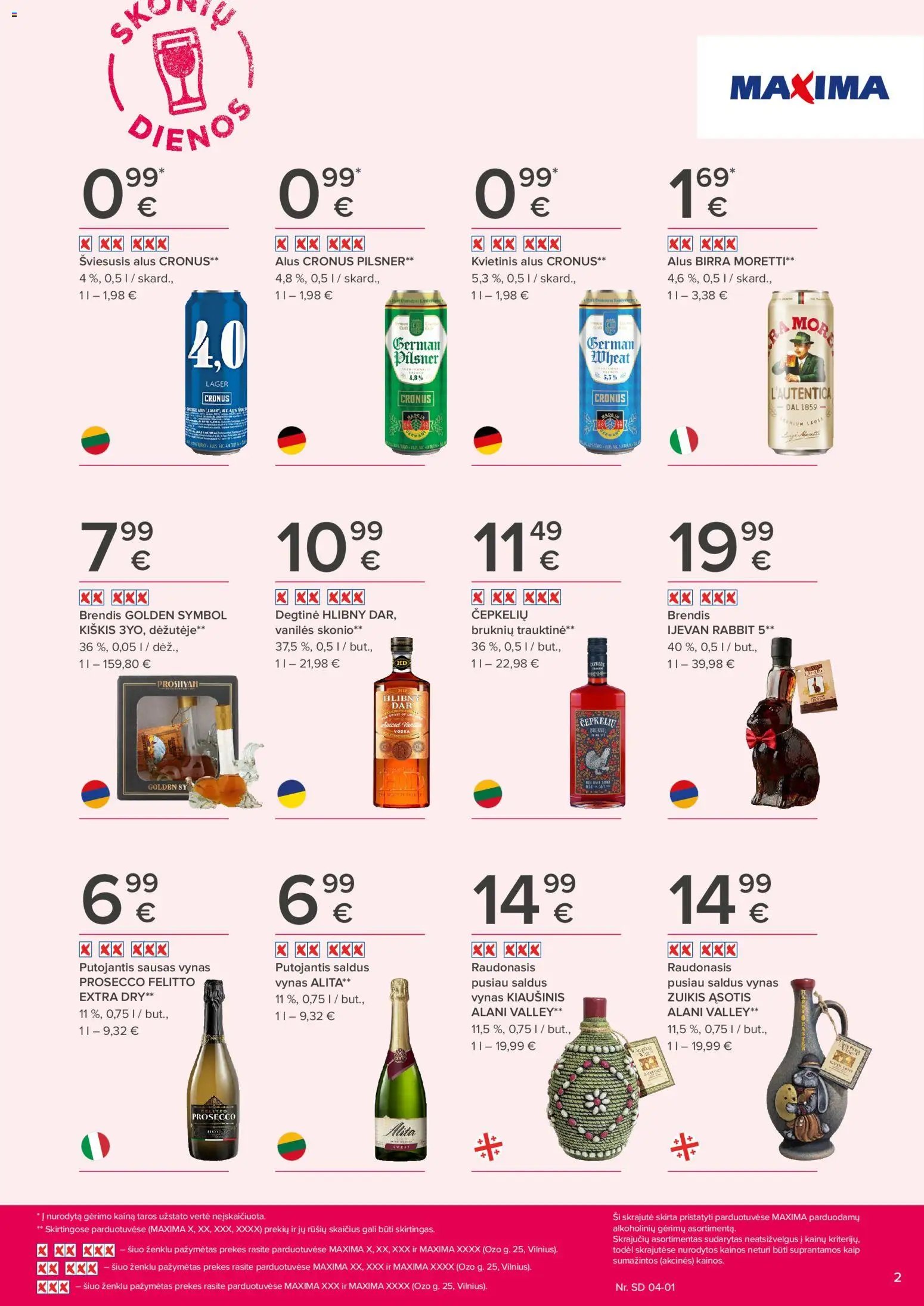 MAXIMA leidinys - Skonių dienos