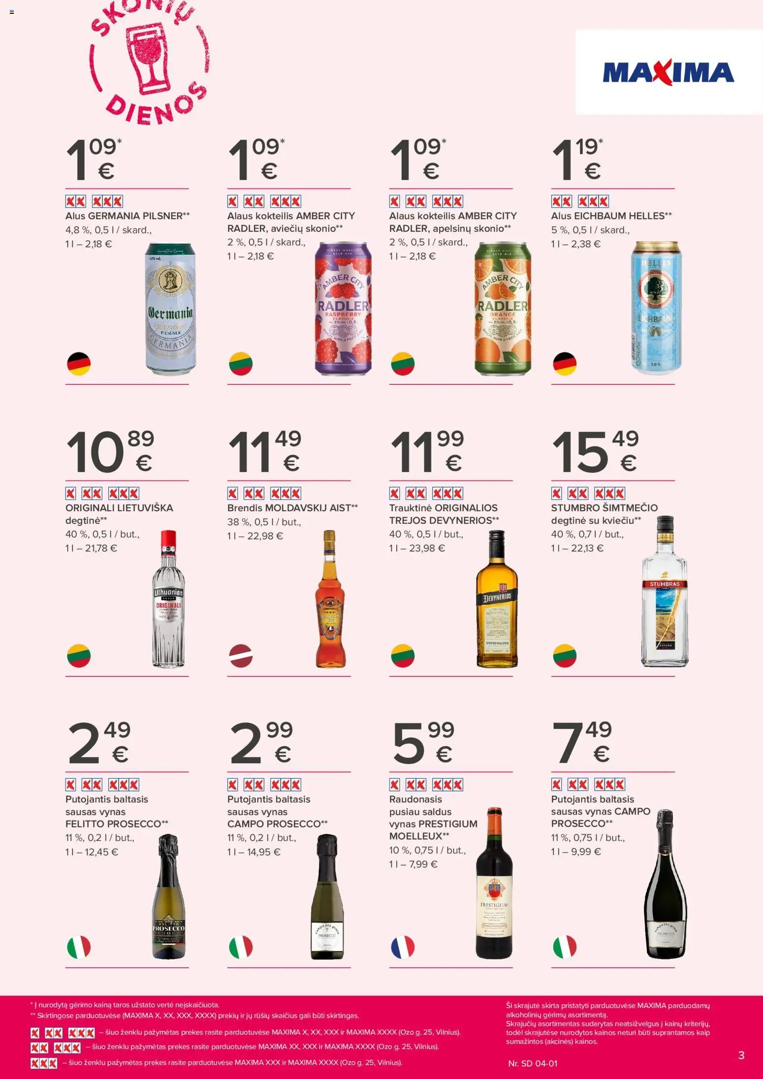 MAXIMA leidinys - Skonių dienos