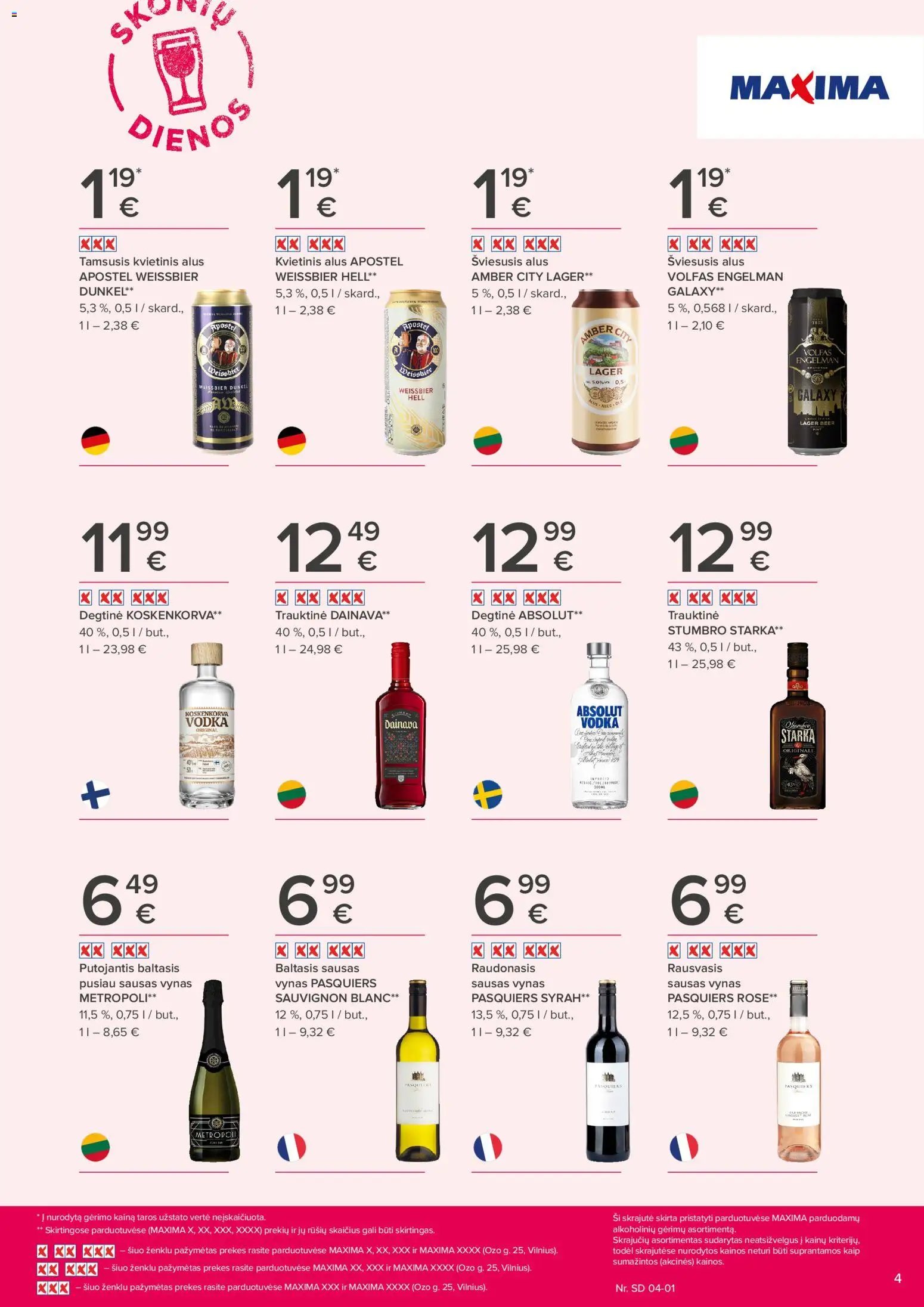 MAXIMA leidinys - Skonių dienos