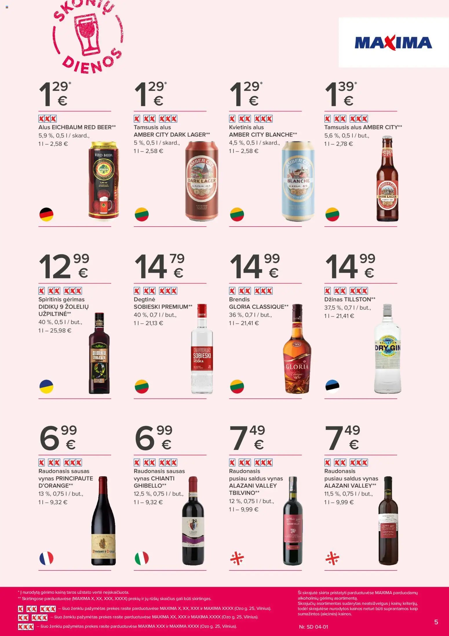 MAXIMA leidinys - Skonių dienos