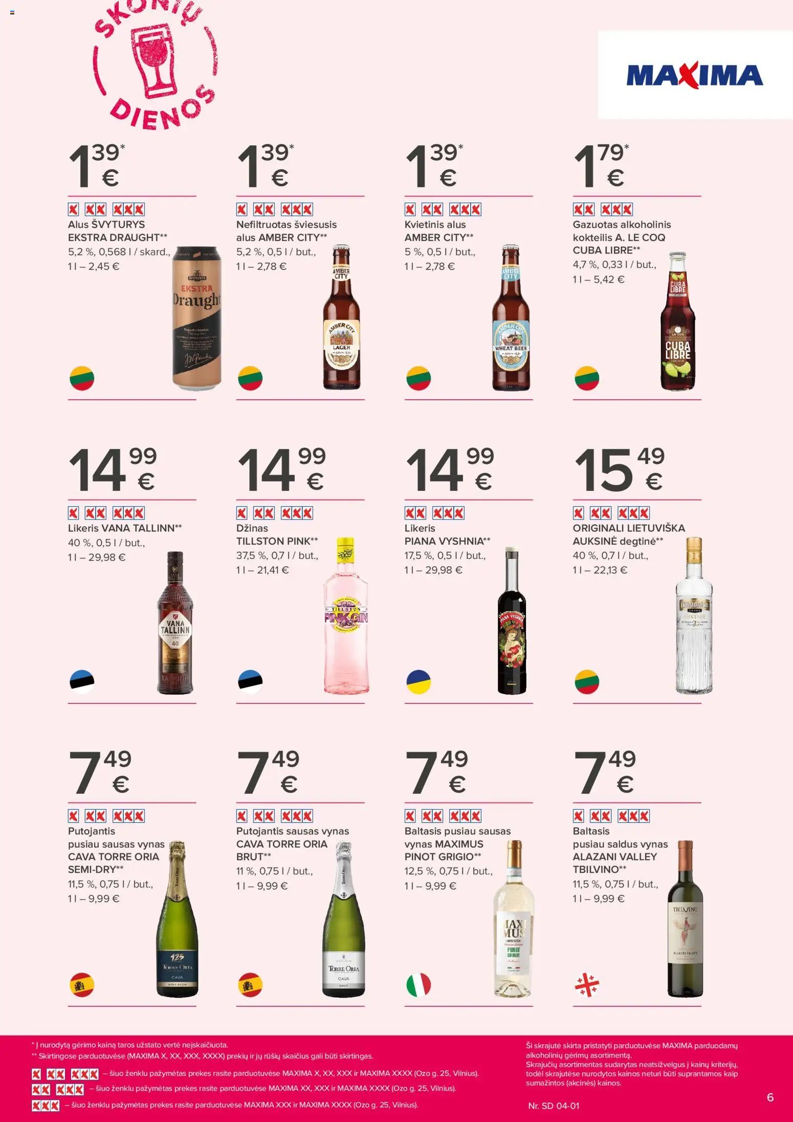 MAXIMA leidinys - Skonių dienos