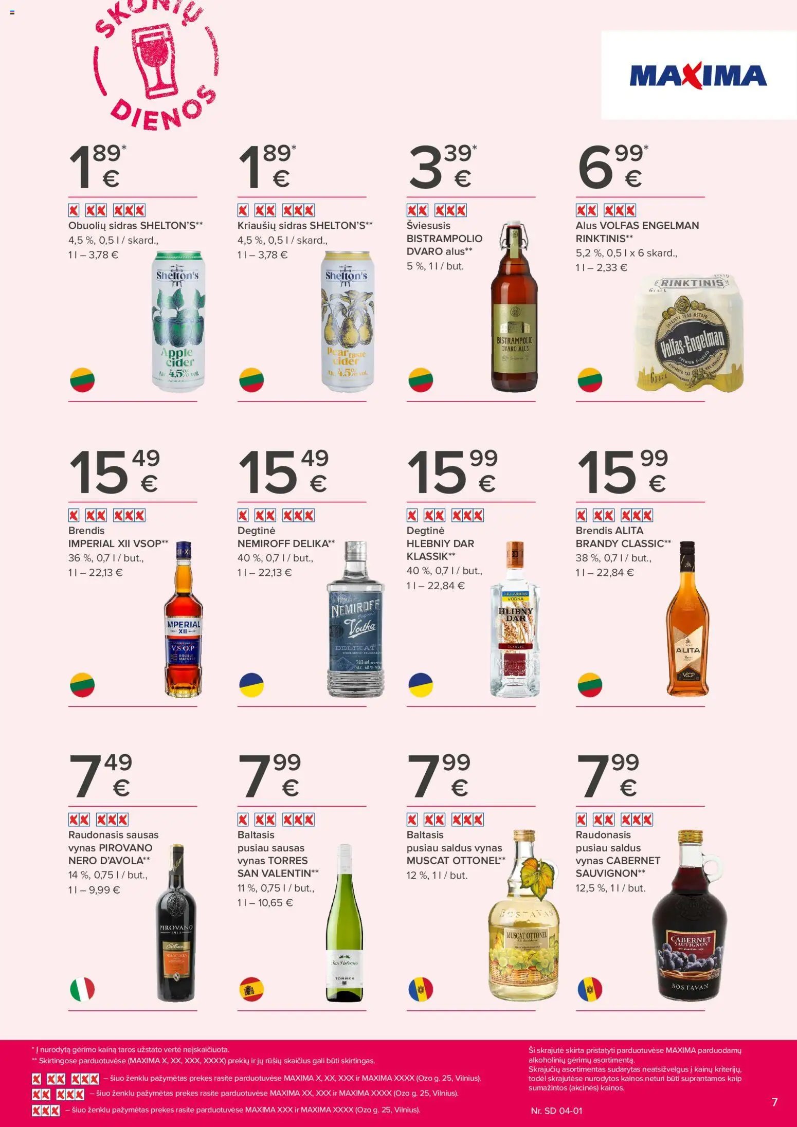 MAXIMA leidinys - Skonių dienos