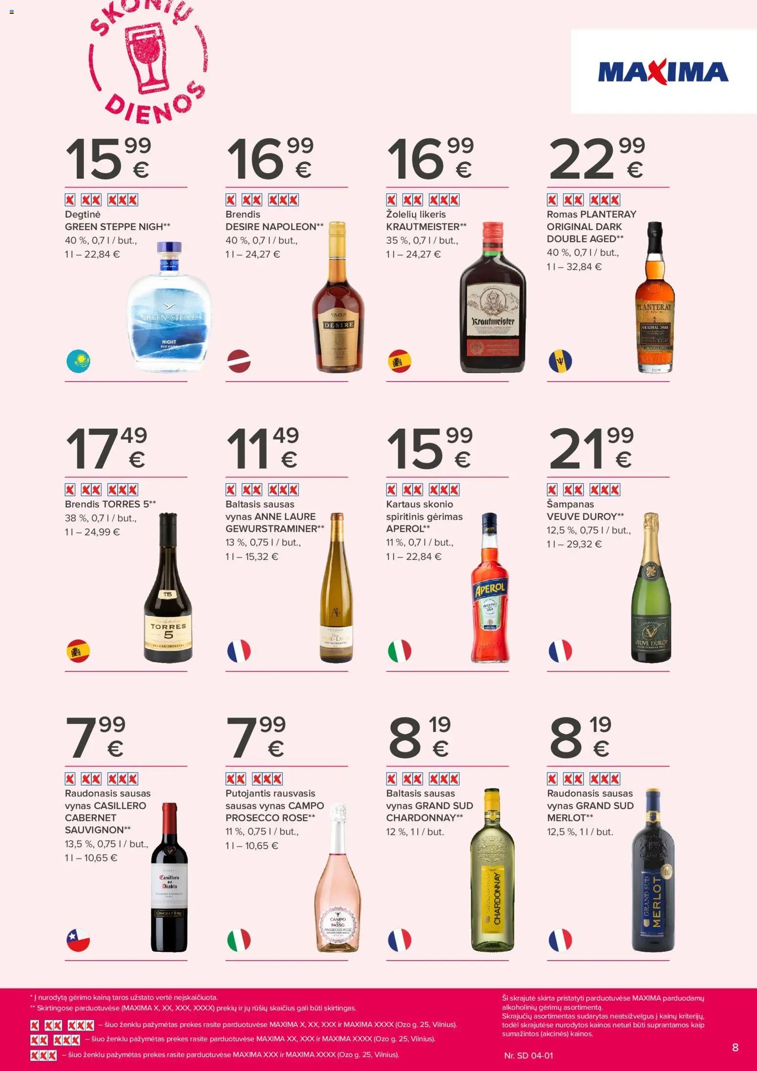 MAXIMA leidinys - Skonių dienos