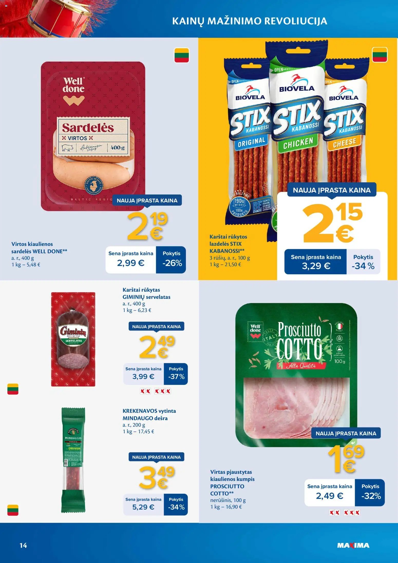 MAXIMA leidinys - Kainų mažinimo revoliucija