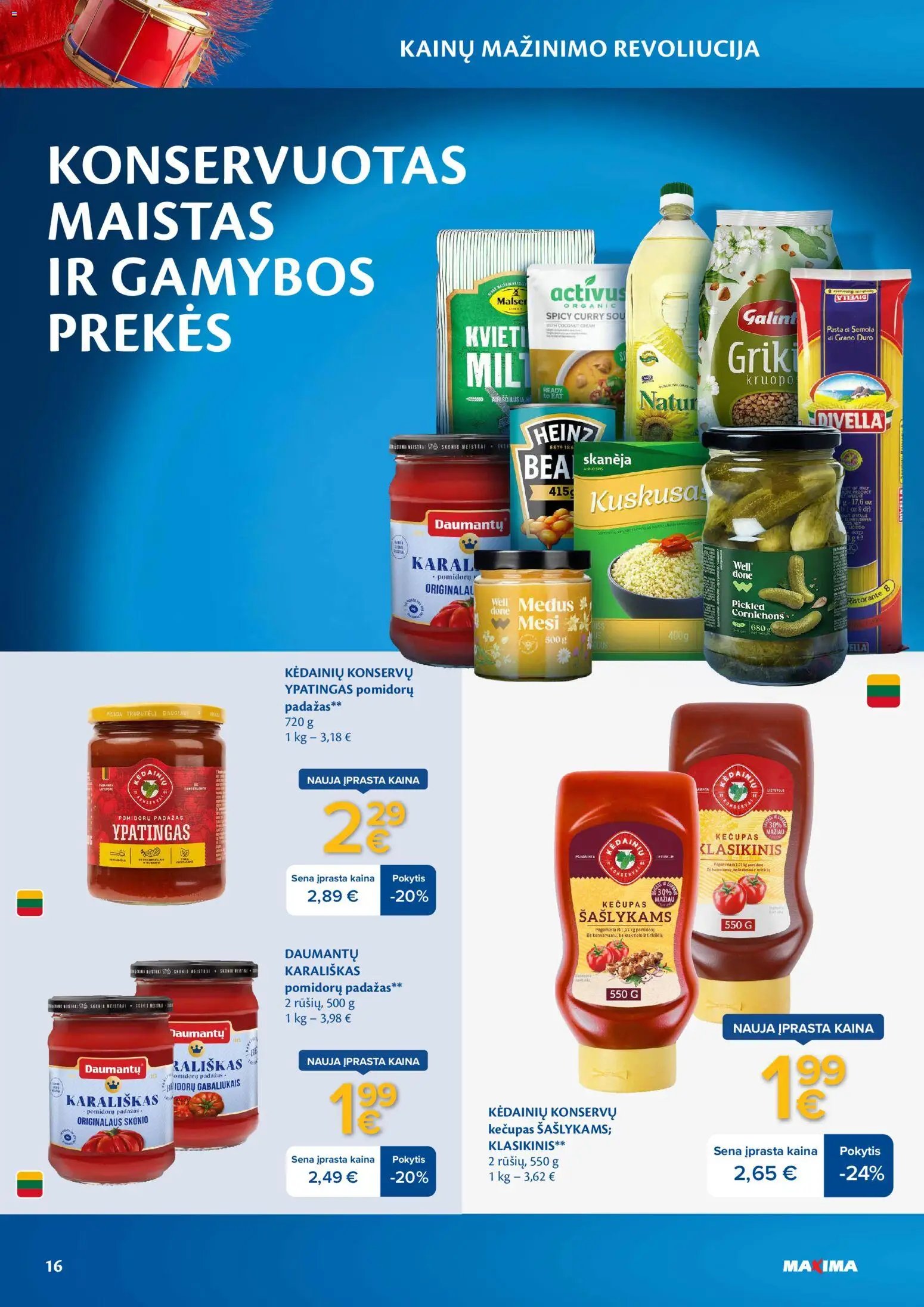 MAXIMA leidinys - Kainų mažinimo revoliucija