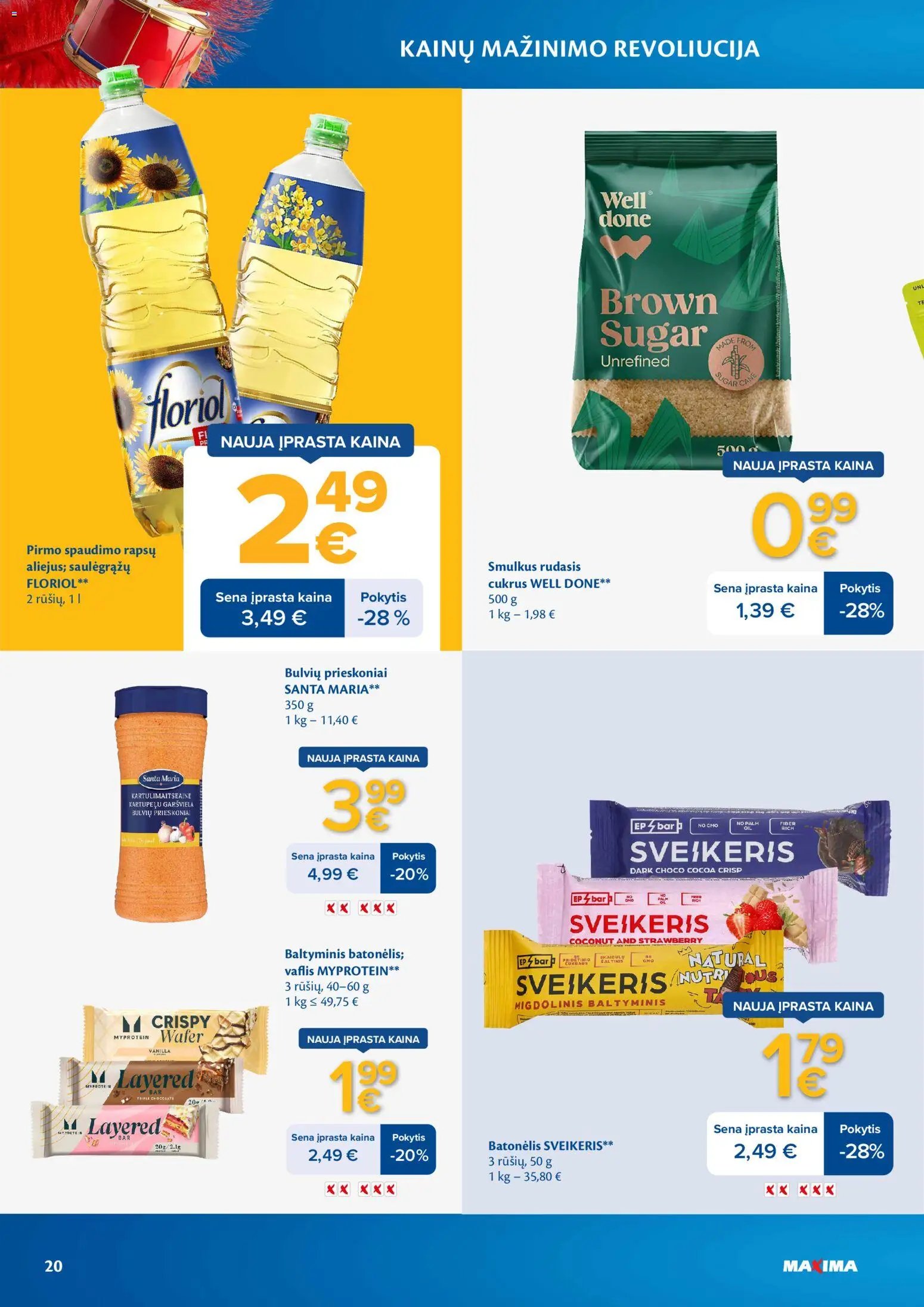 MAXIMA leidinys - Kainų mažinimo revoliucija