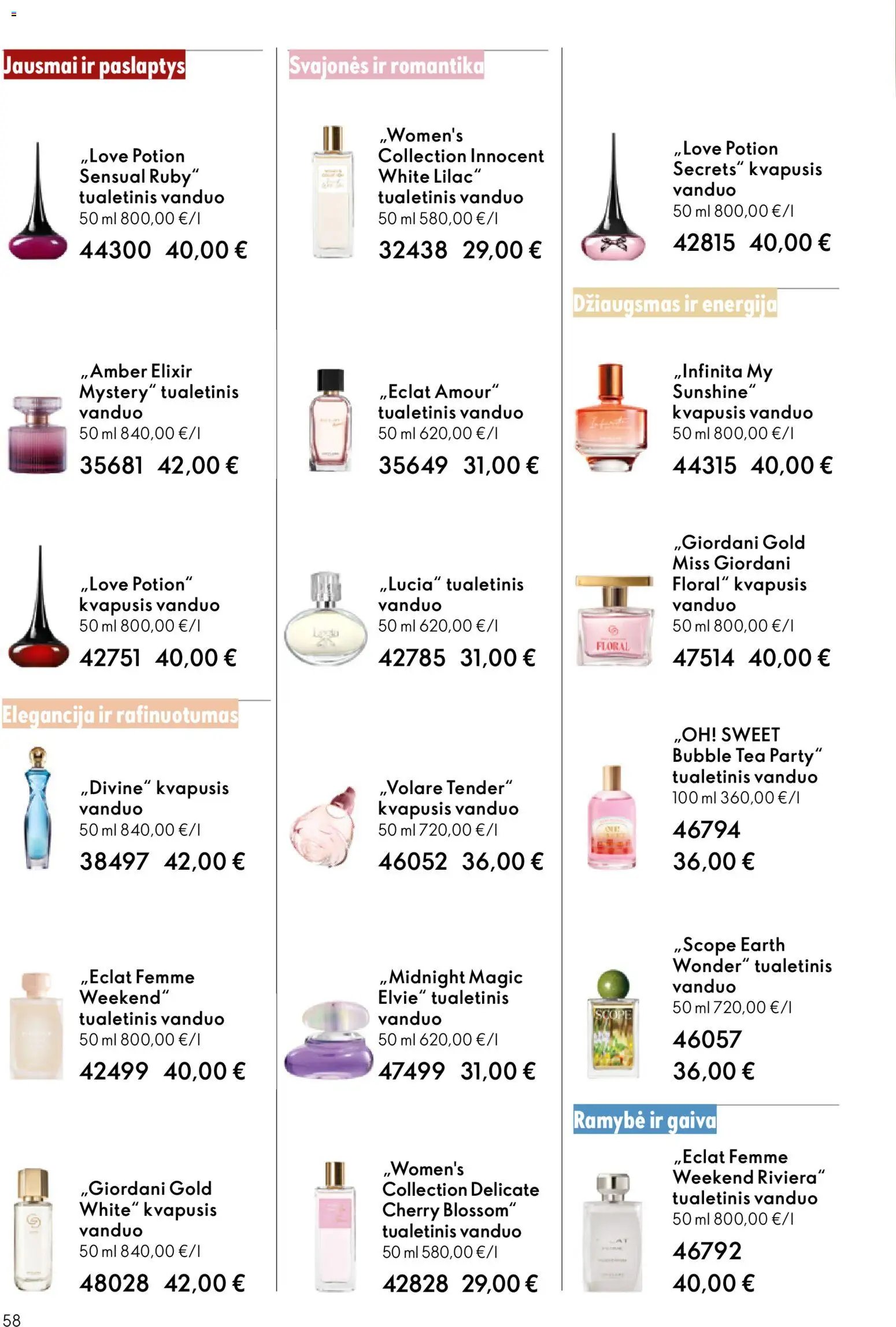 Oriflame katalogas 07 2026