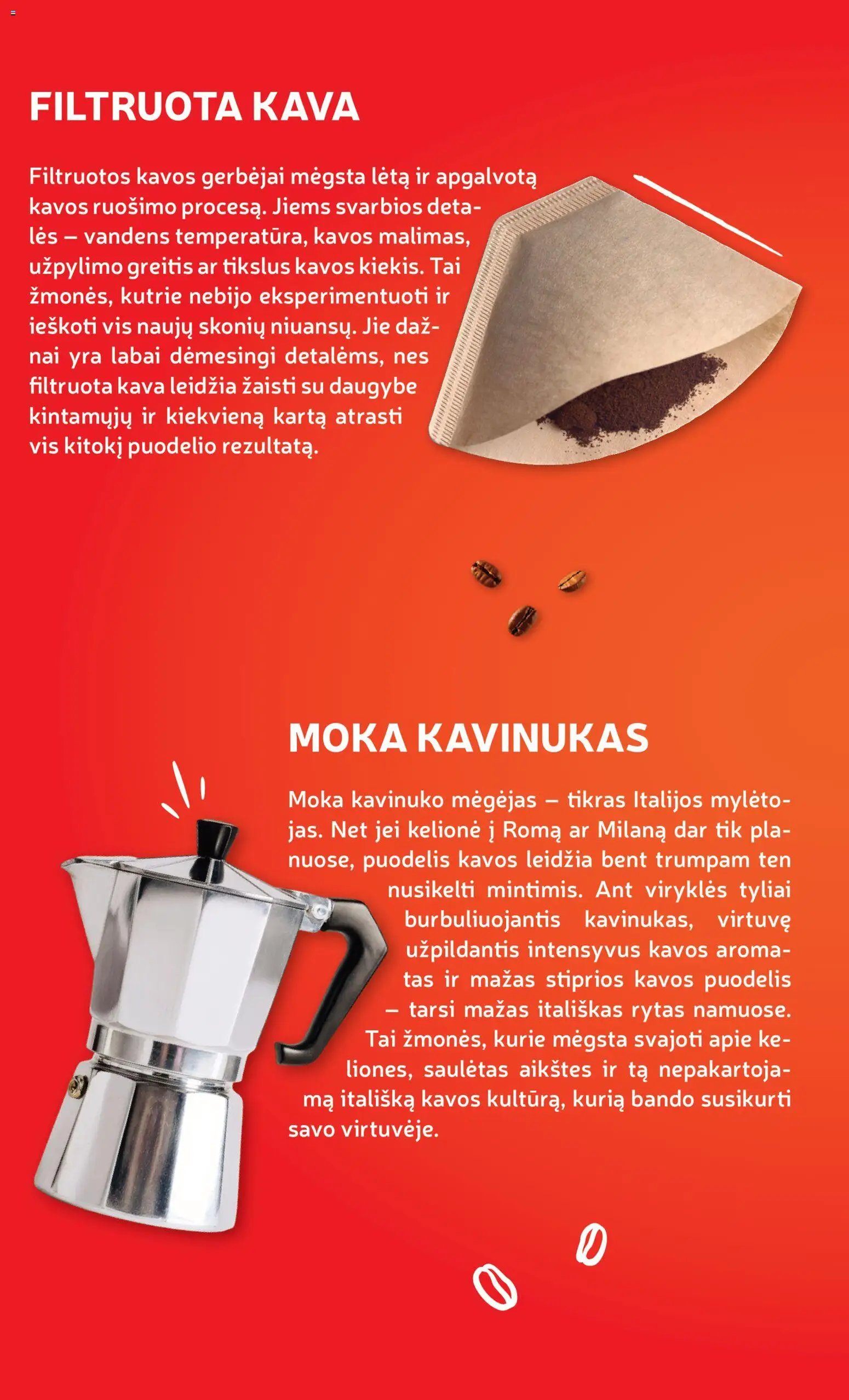 Rimi leidinys - Kavos dienos