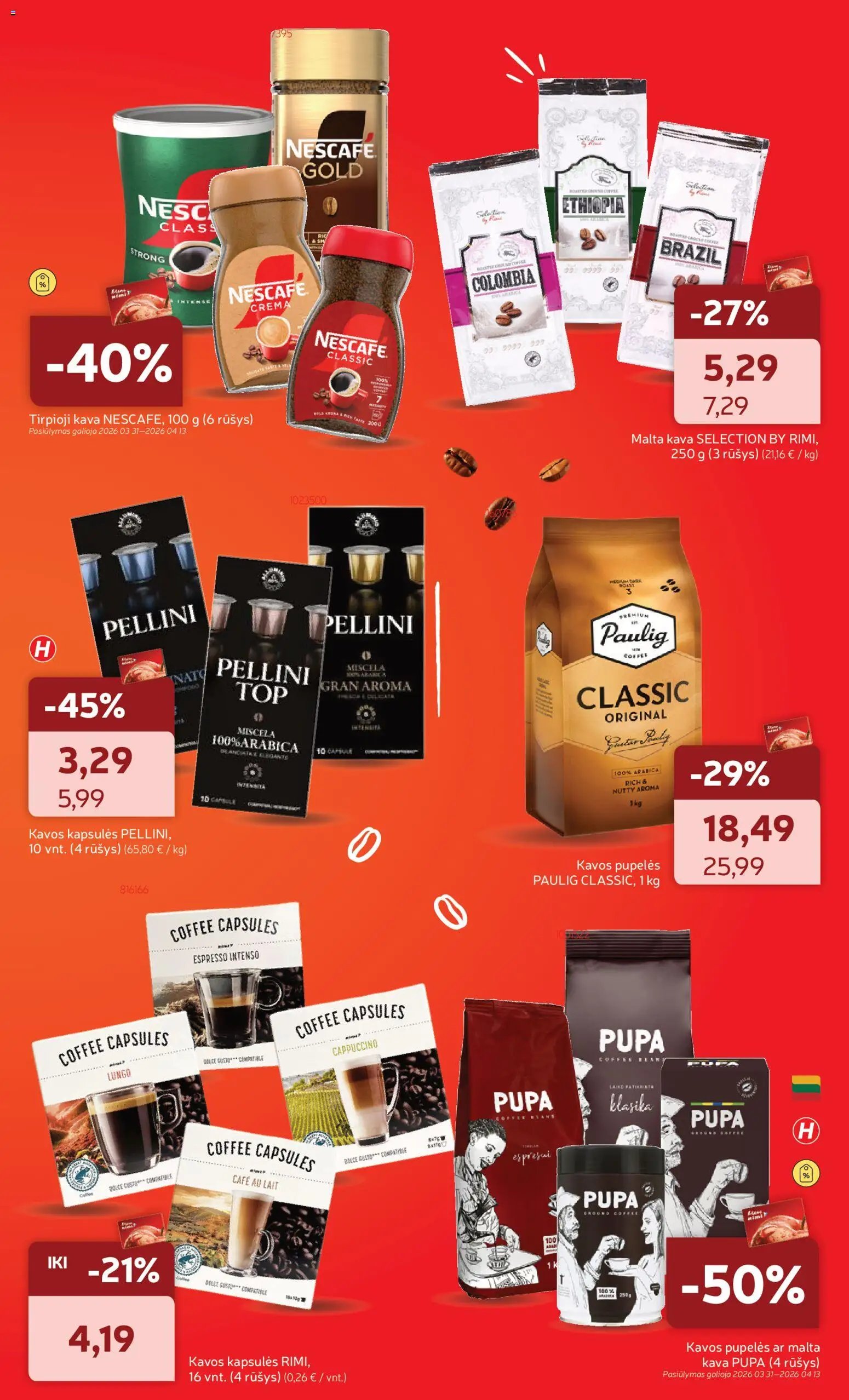 Rimi leidinys - Kavos dienos