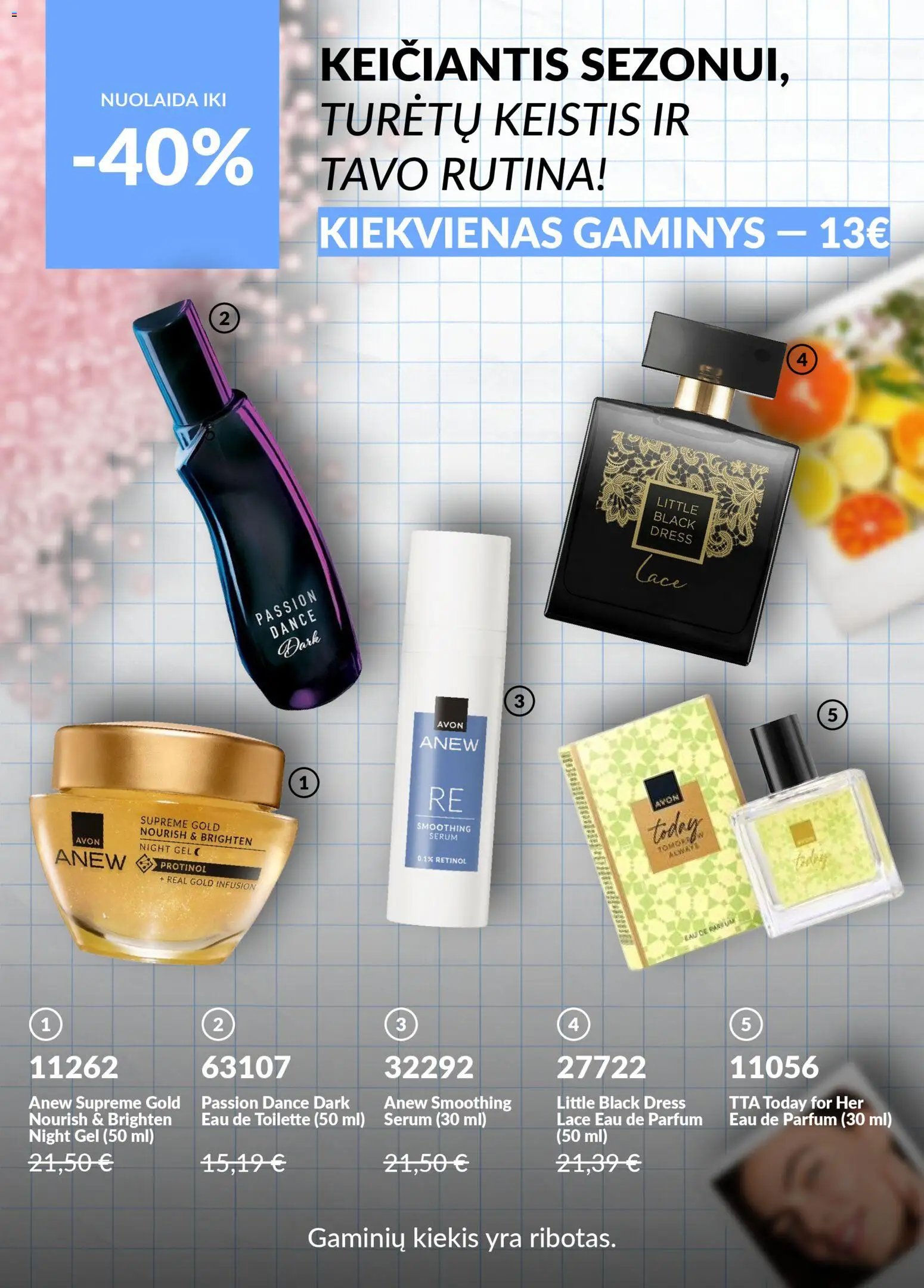 AVON leidinys - Grožio favoritai