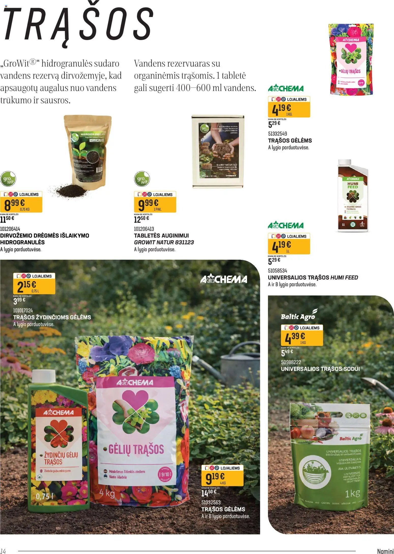 Senukai leidinys - Namini