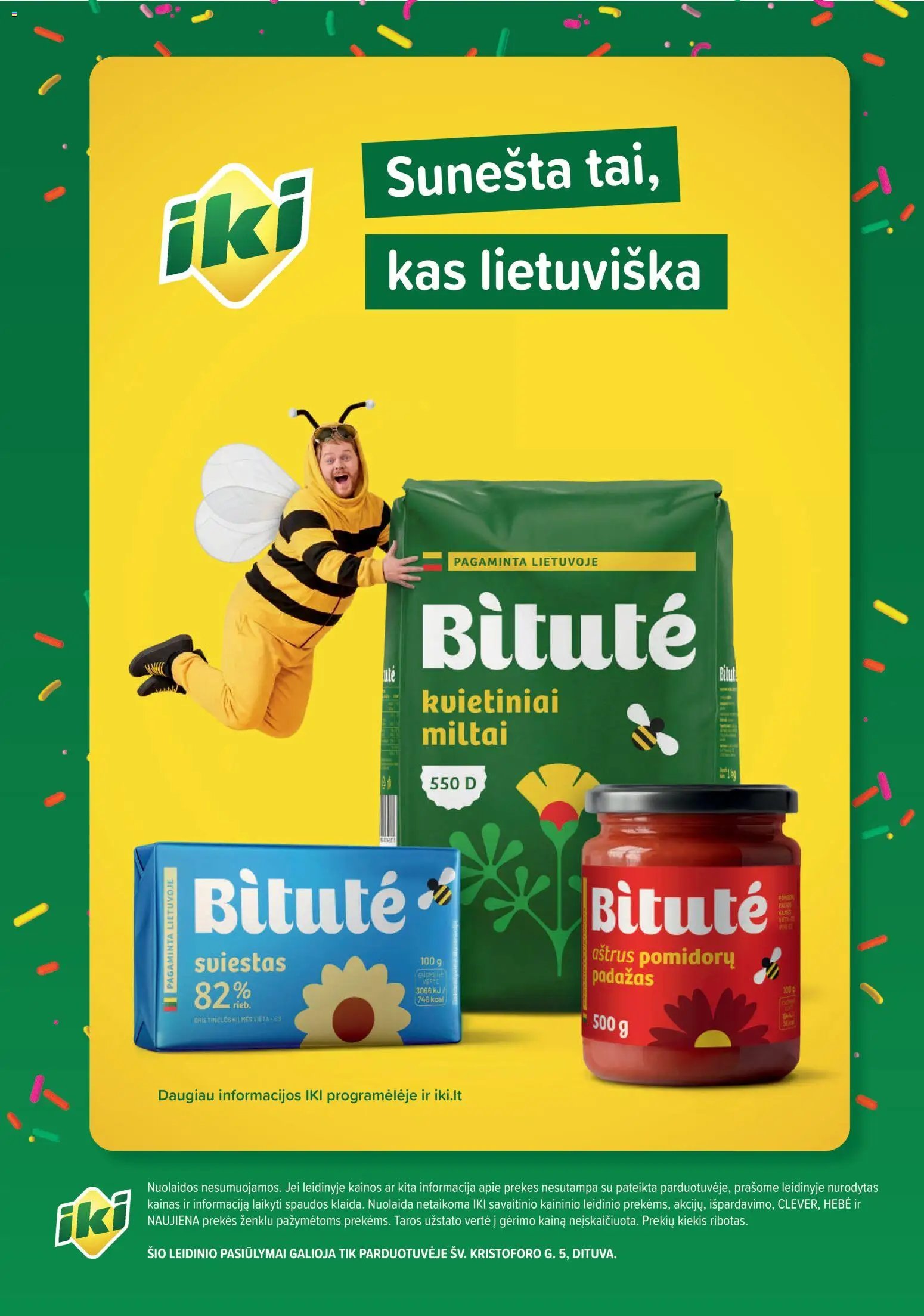 IKI leidinys - Specialūs pasiūlymai IKI Dituva parduotuvės klientams