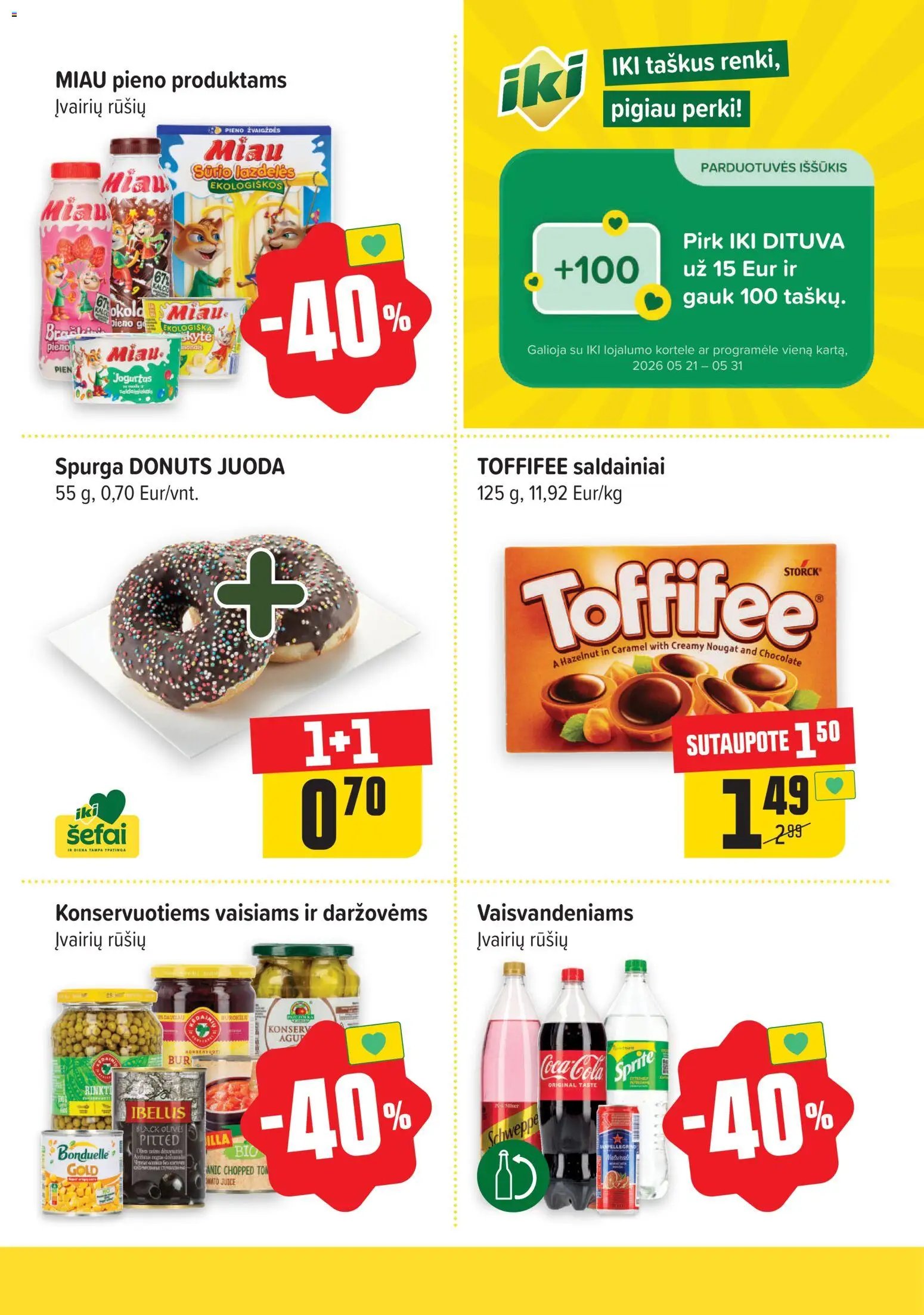 IKI leidinys - Specialūs pasiūlymai IKI Dituva parduotuvės klientams