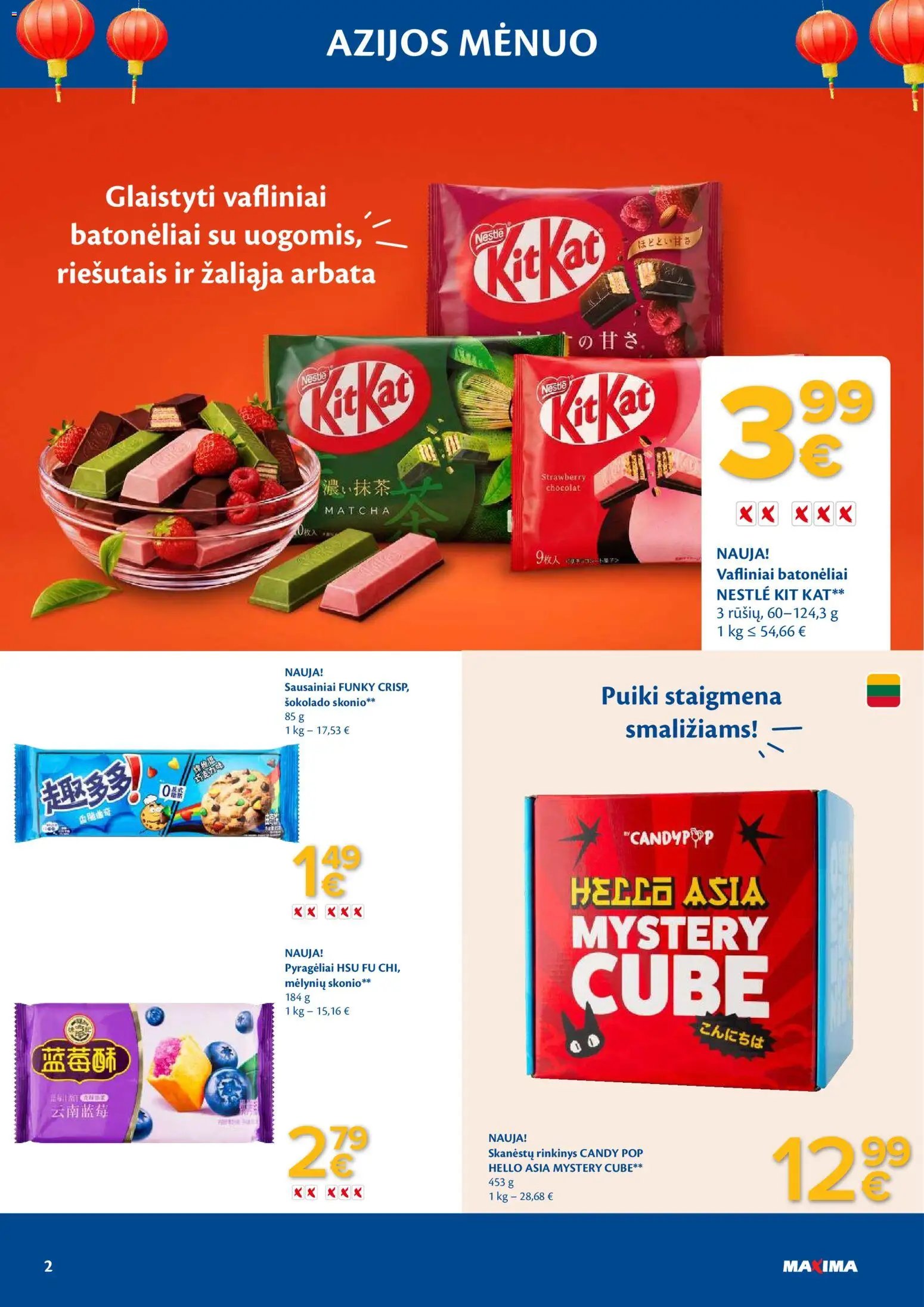 MAXIMA leidinys - Azijos mėnuo