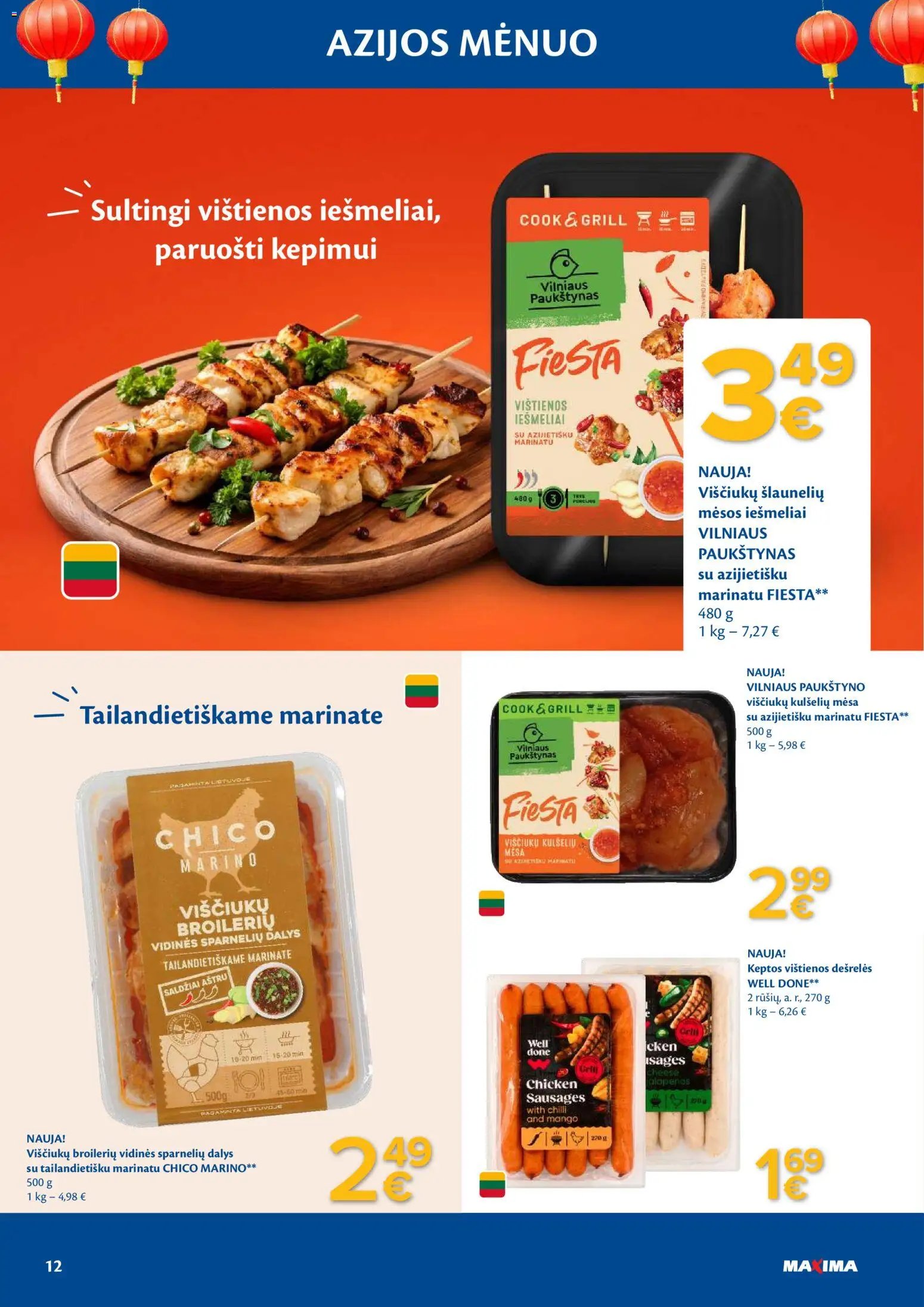 MAXIMA leidinys - Azijos mėnuo