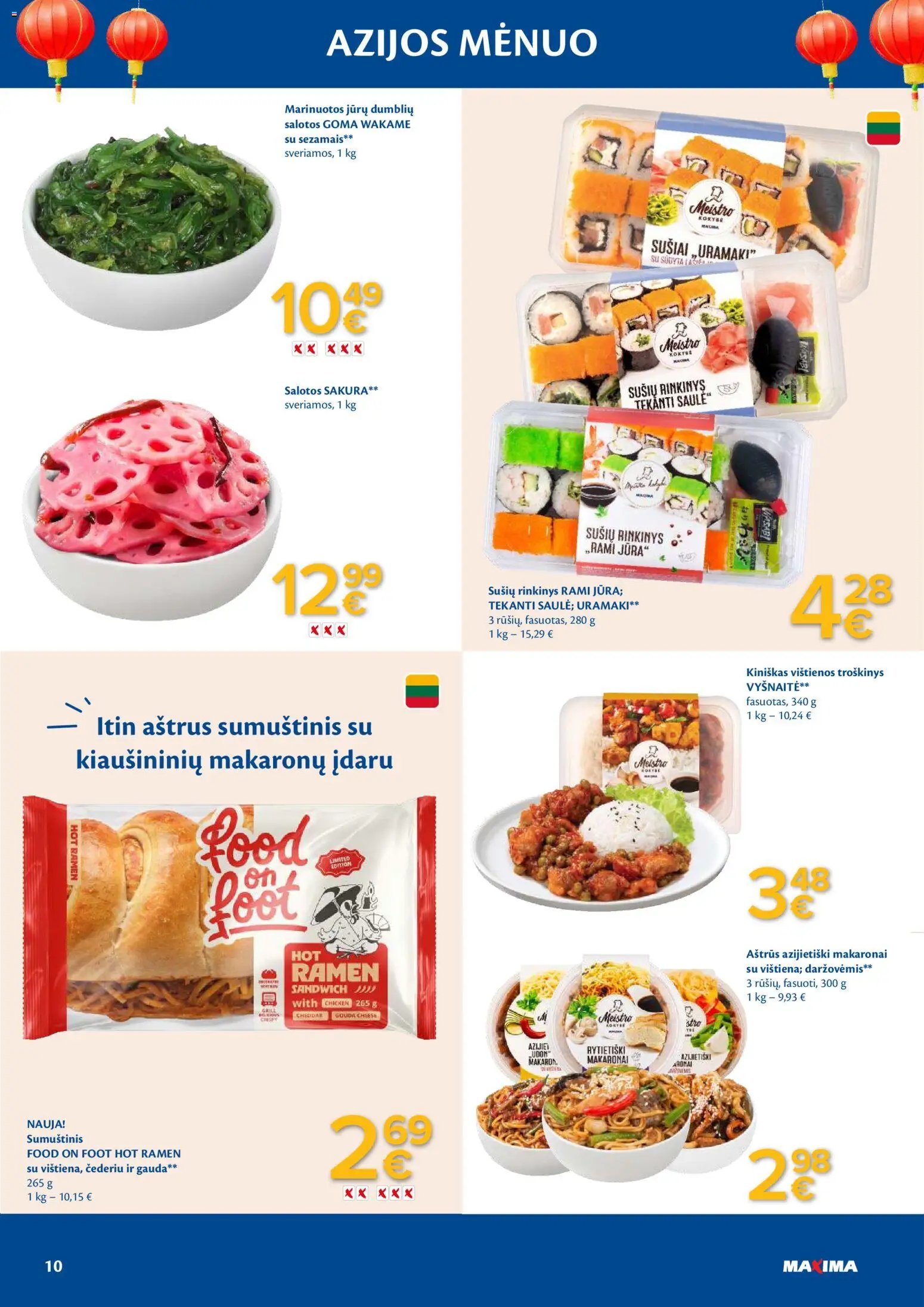 MAXIMA leidinys - Azijos mėnuo