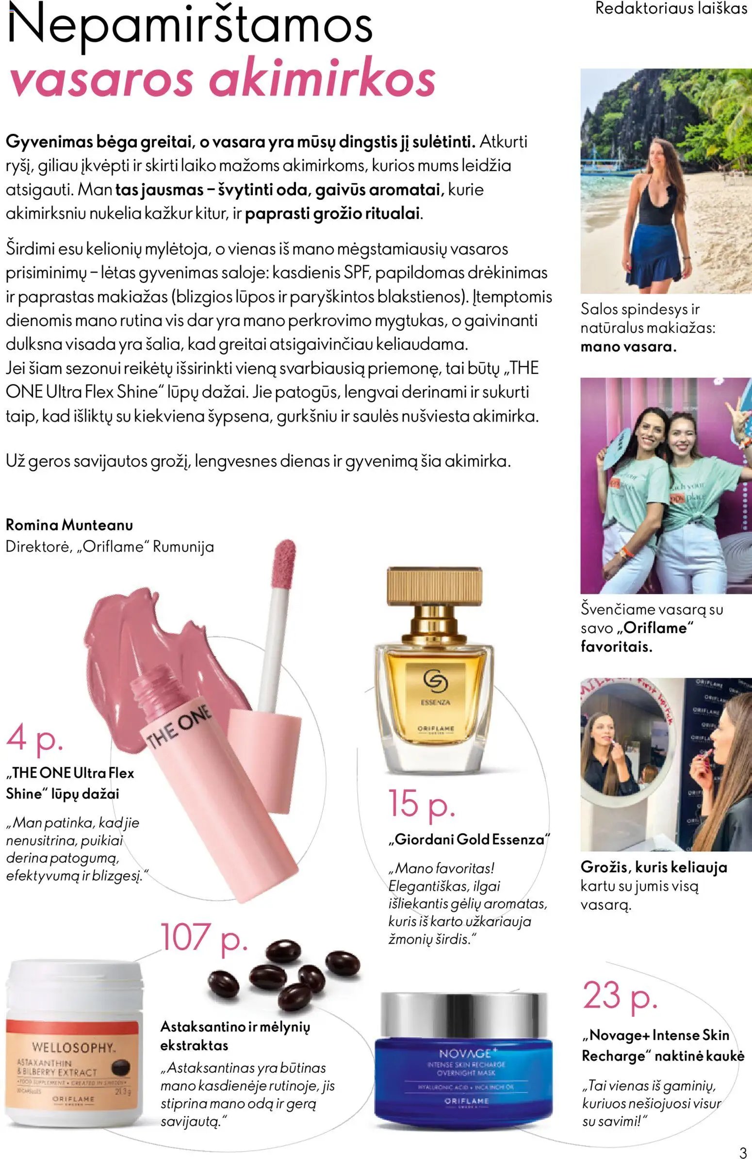 Oriflame katalogas 10 2026