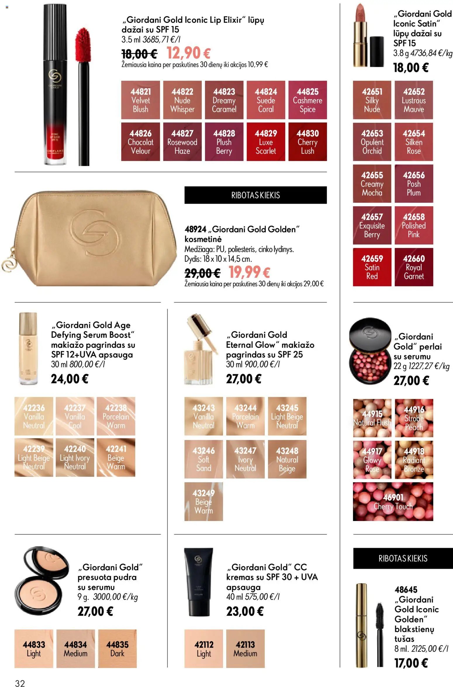 Oriflame katalogas 10 2026