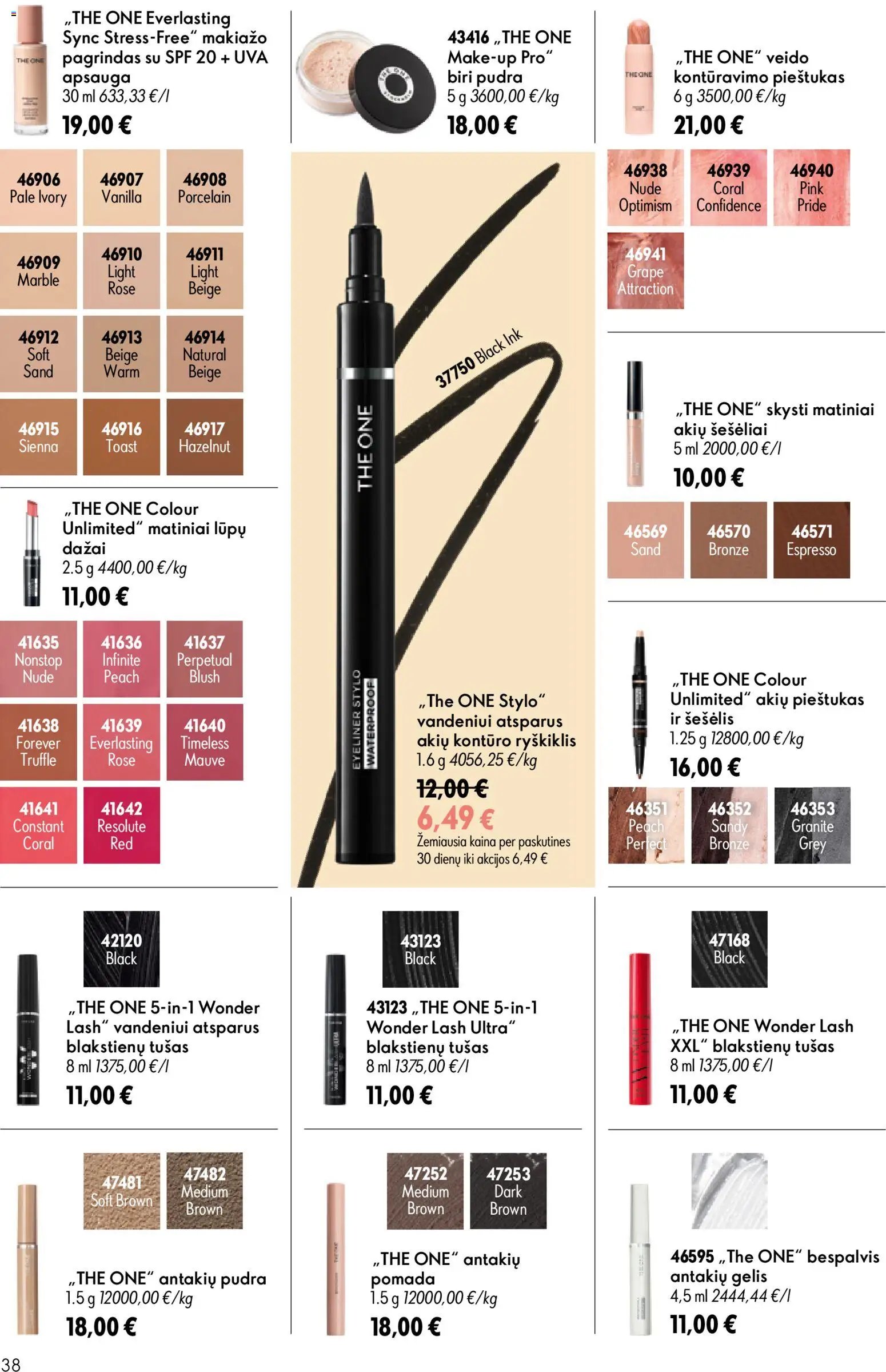 Oriflame katalogas 10 2026