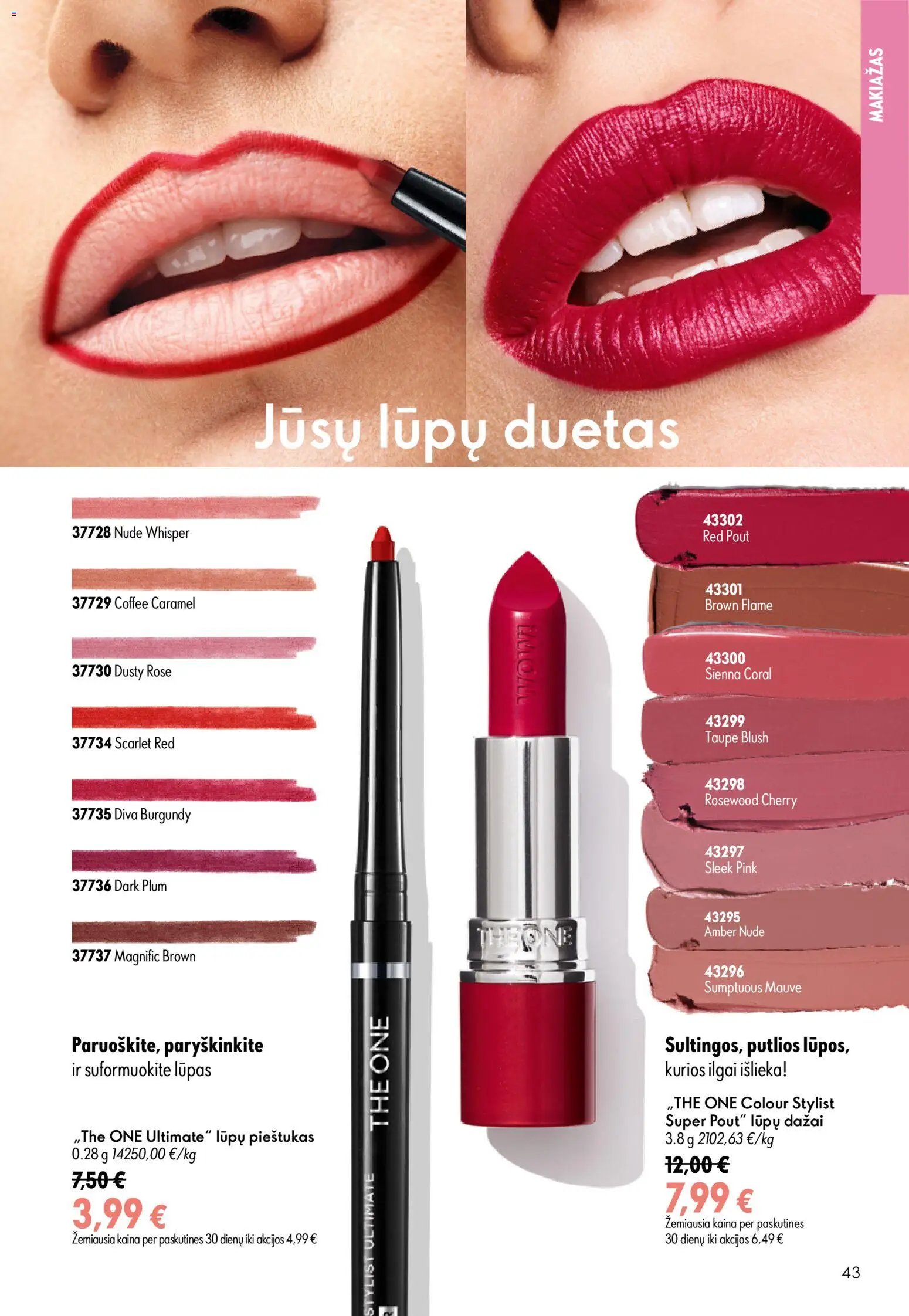 Oriflame katalogas 10 2026