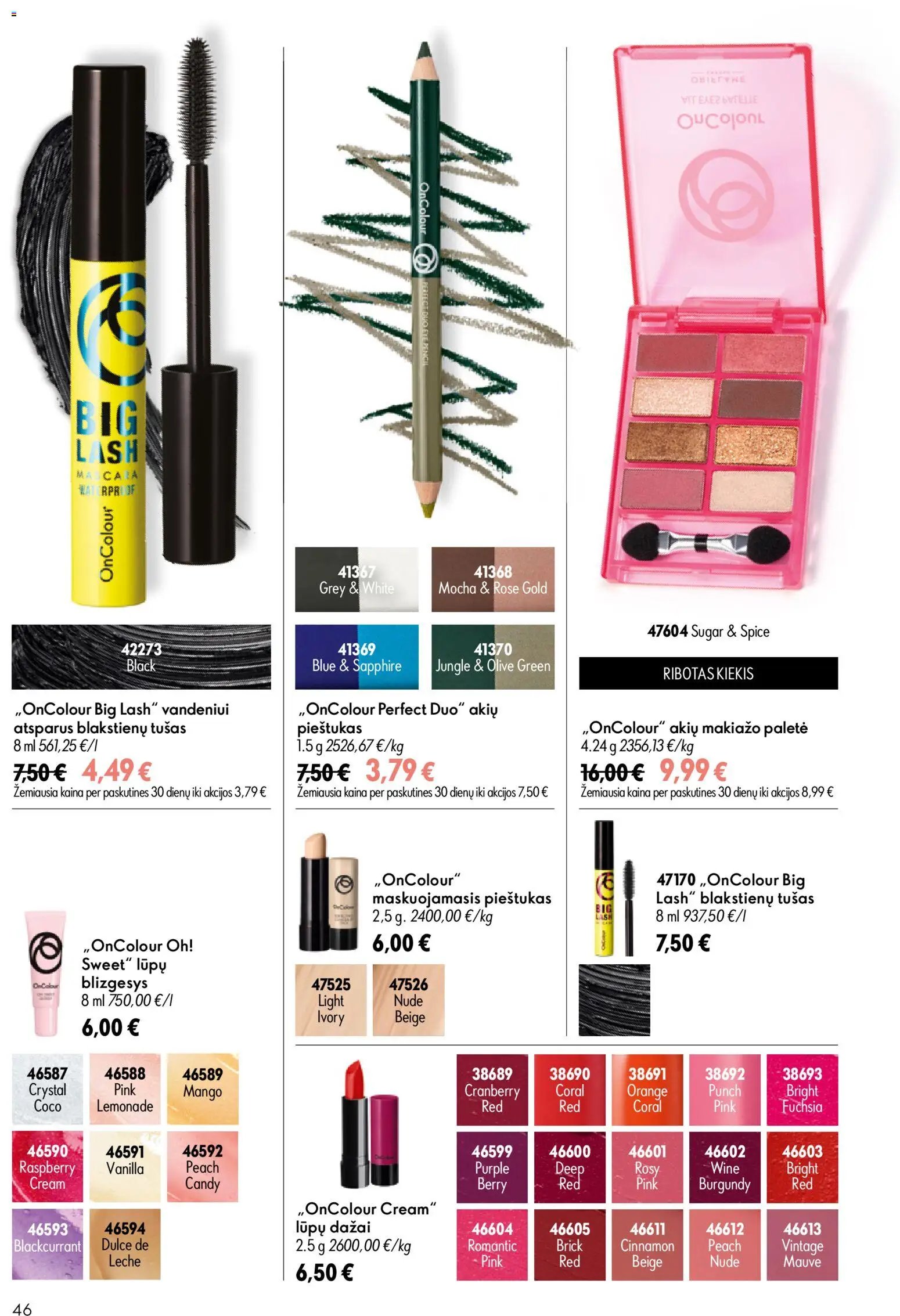 Oriflame katalogas 10 2026