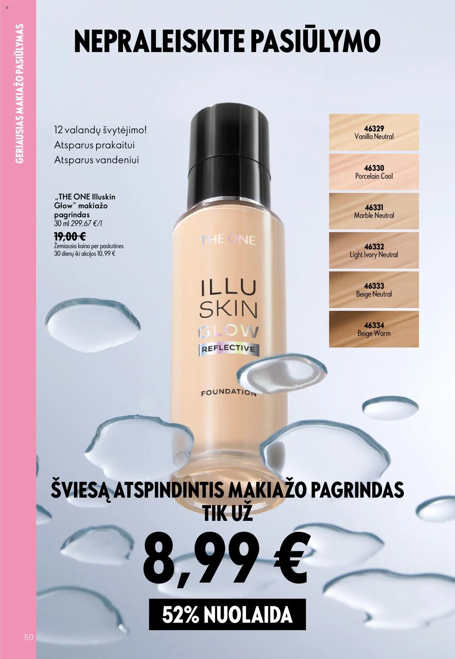 Oriflame katalogas 10 2026