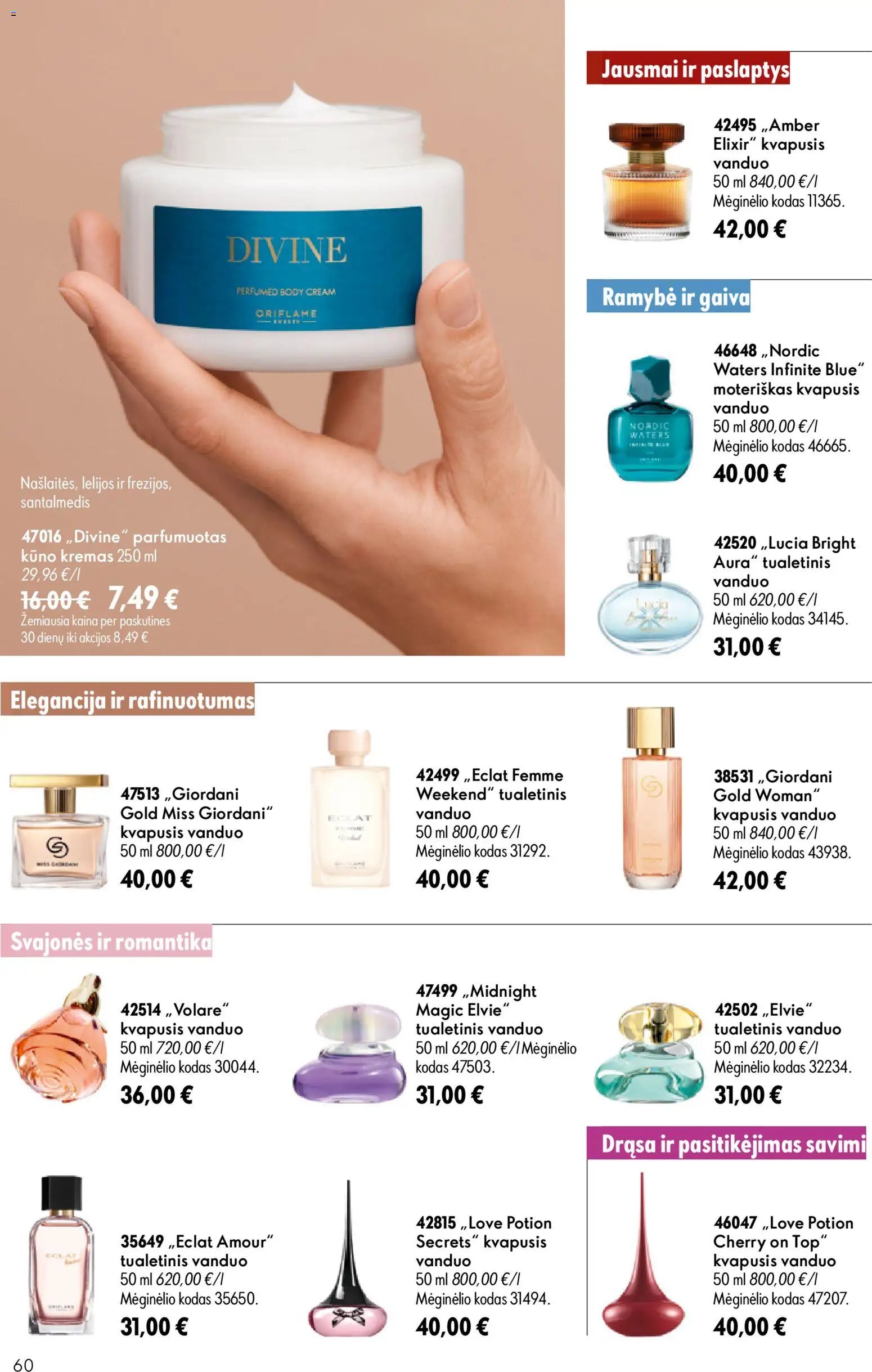 Oriflame katalogas 10 2026