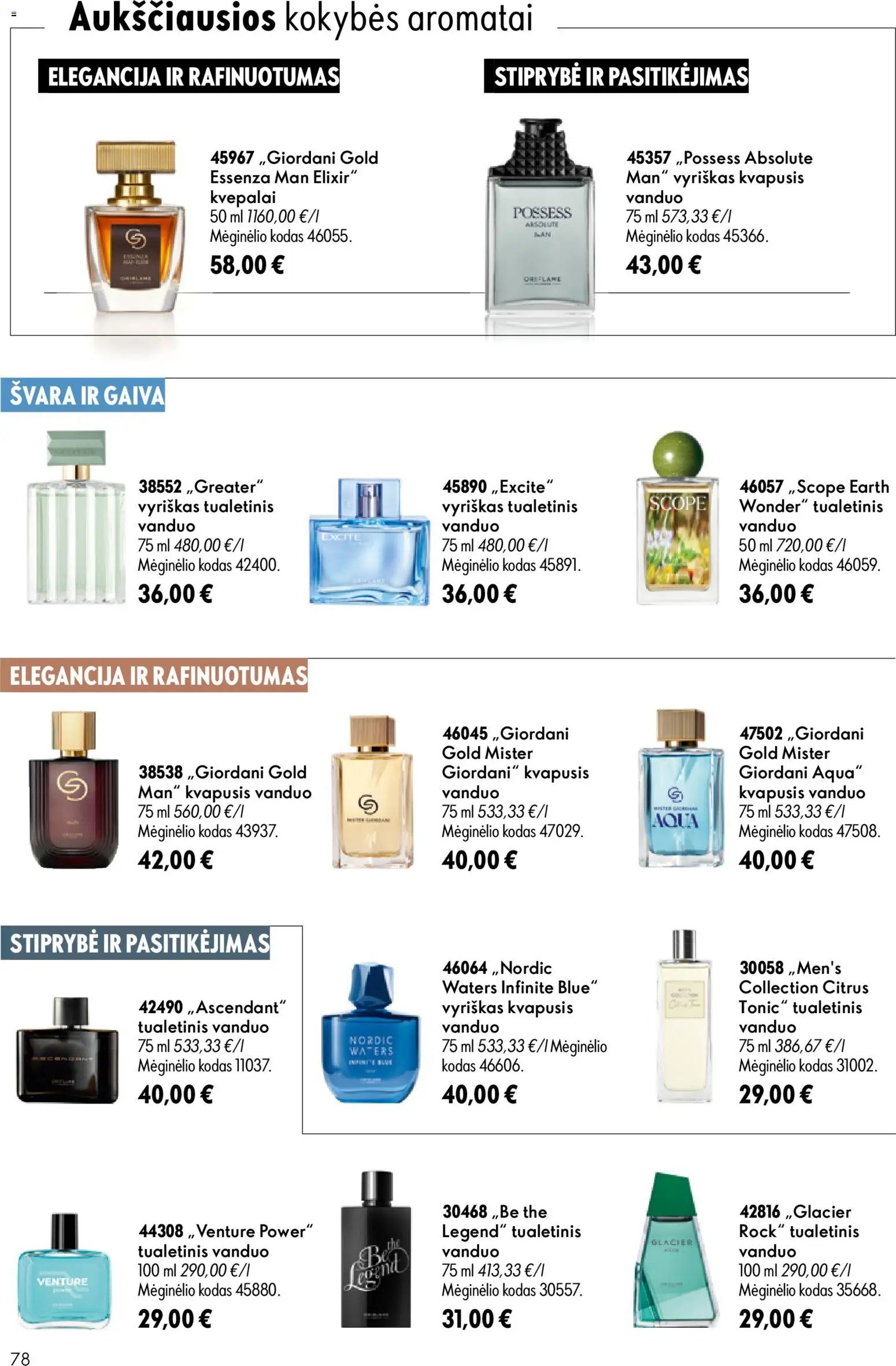 Oriflame katalogas 10 2026